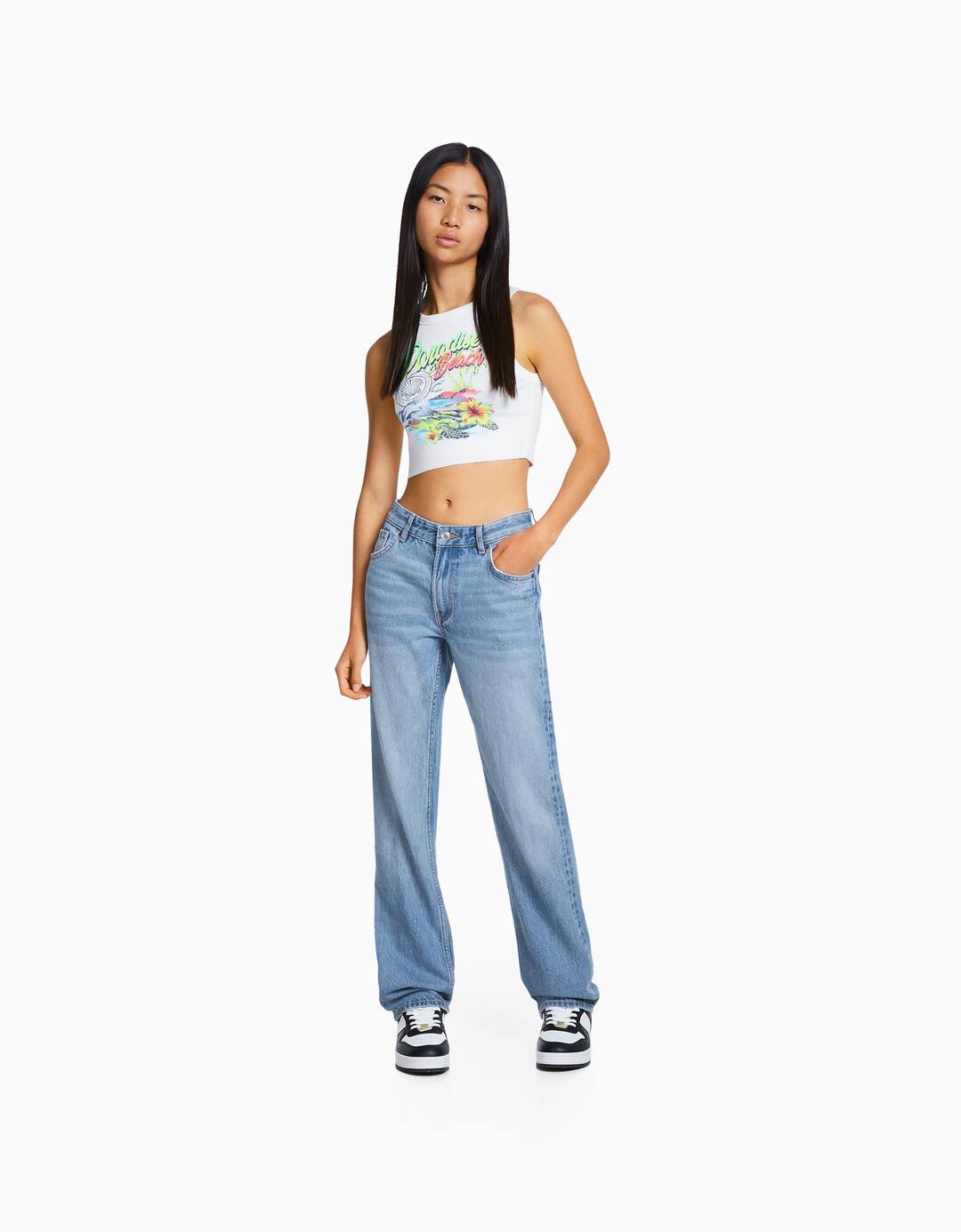 Straight-fit jeans