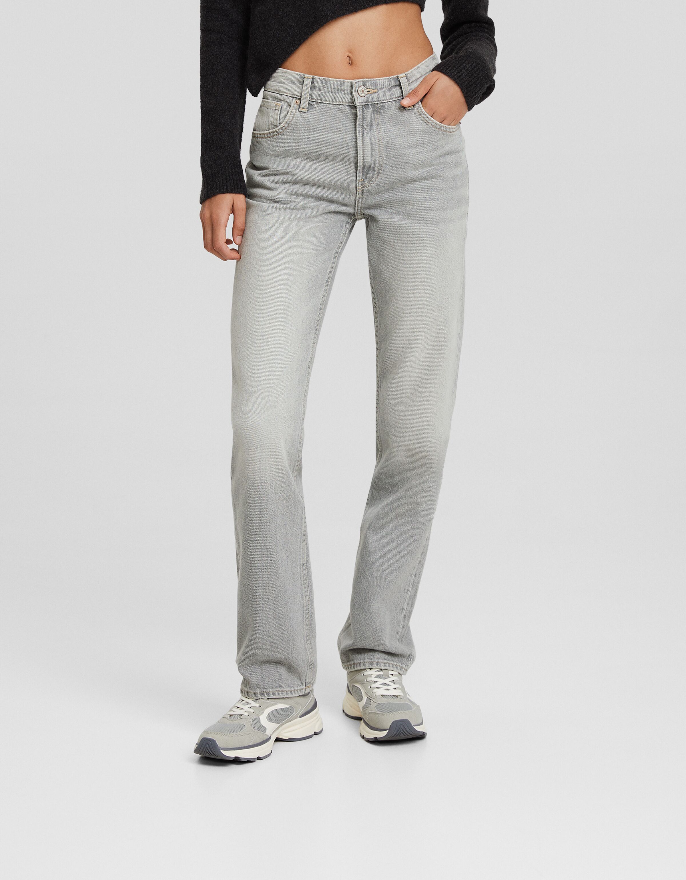 Straight fit jeans