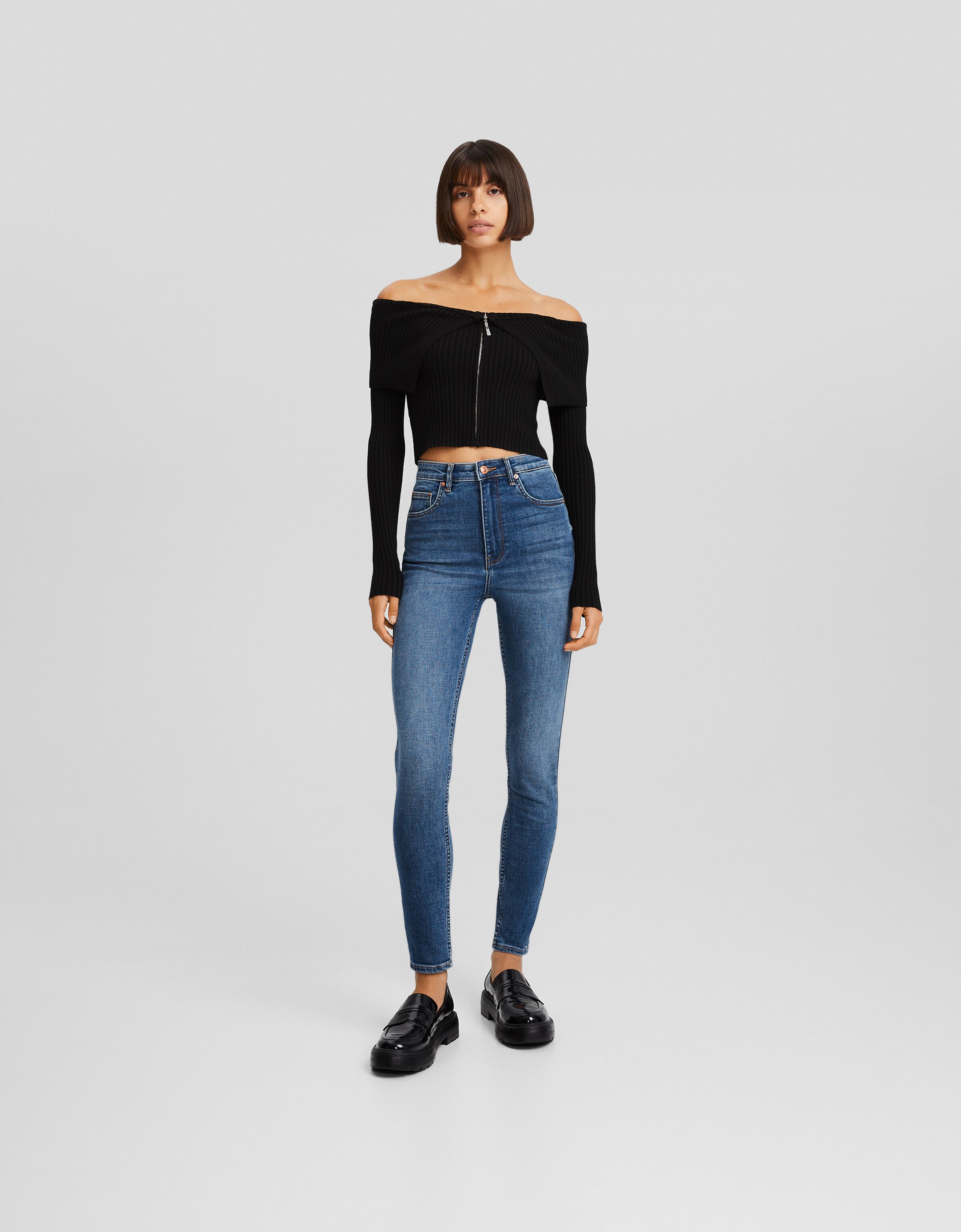 Bershka pantalones 2024 vaqueros mujer