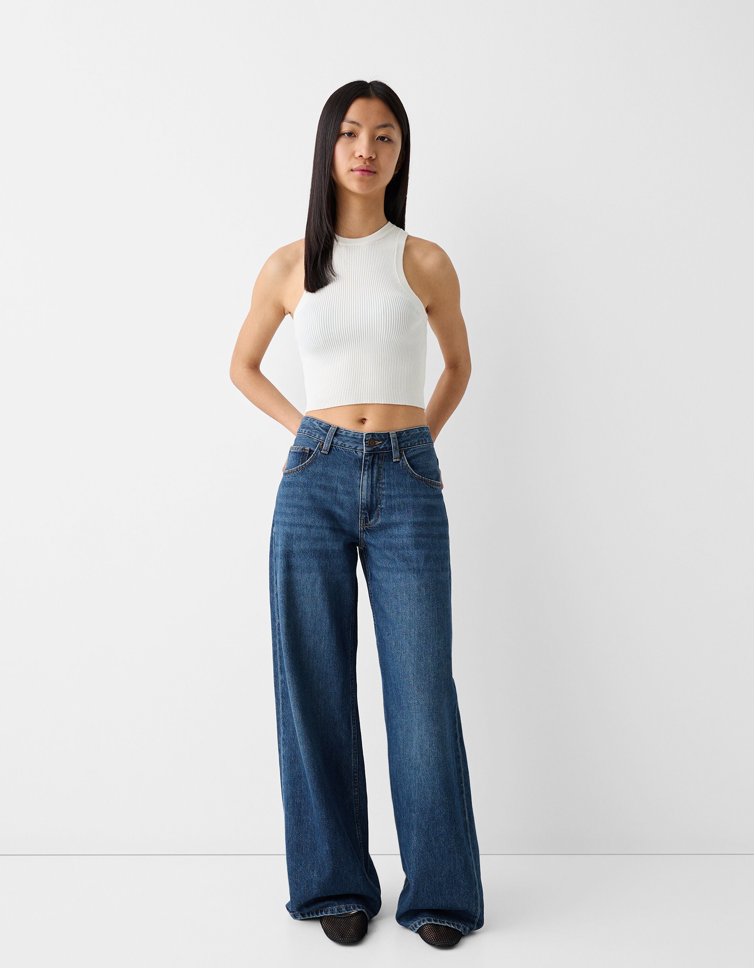 Bershka bsk girl jeans best sale
