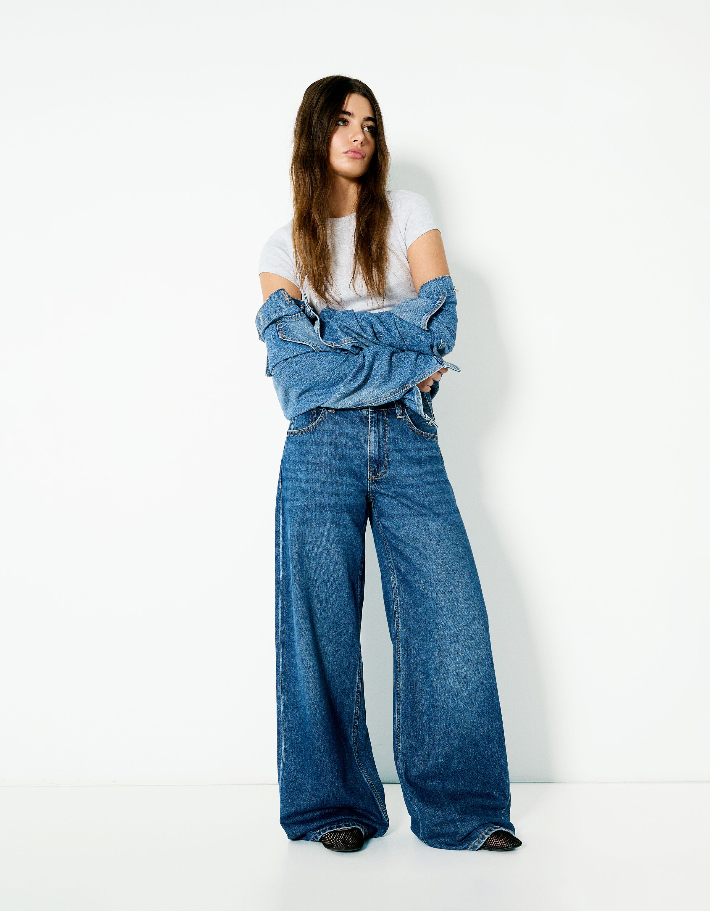 Boyfriend jeans online bershka