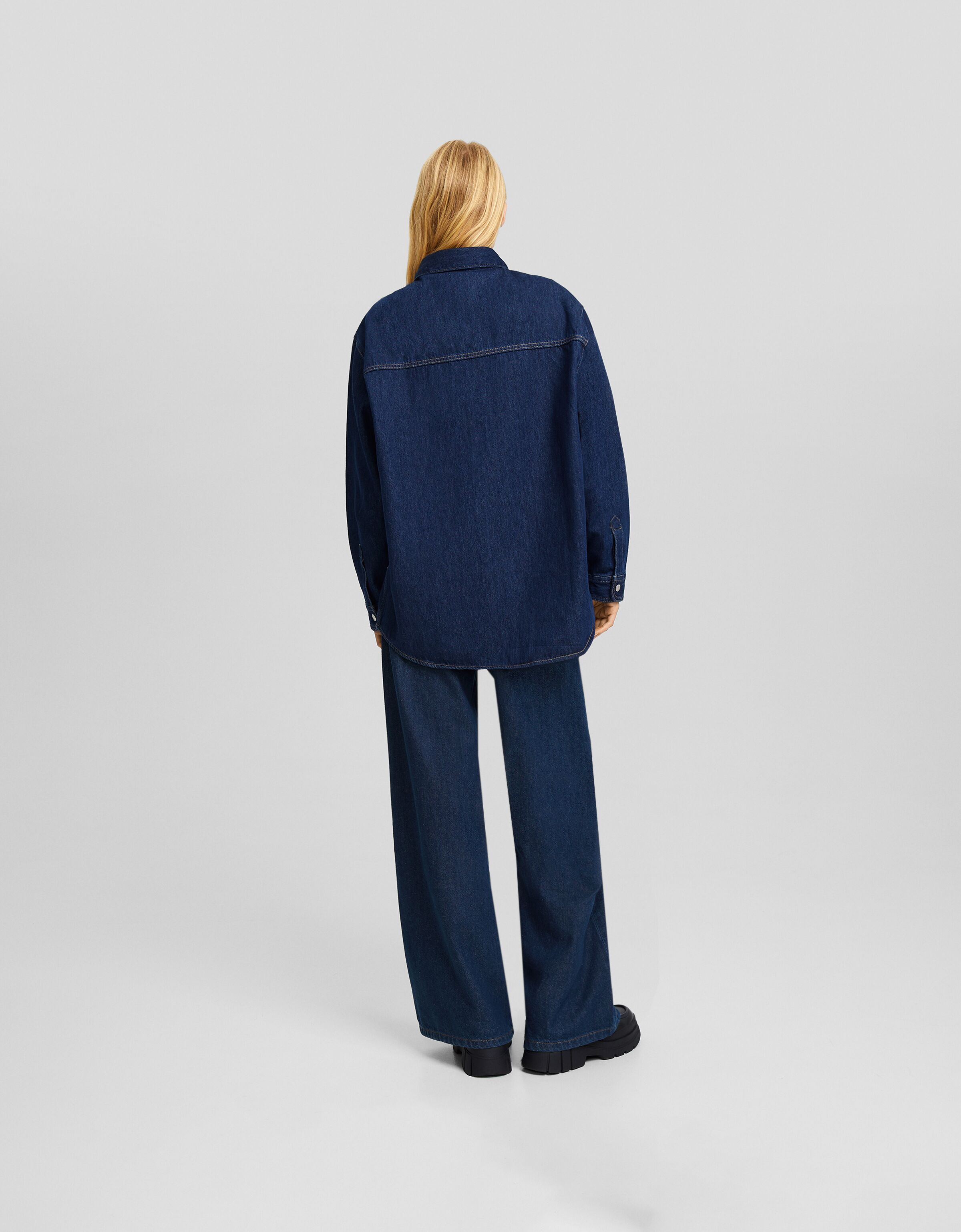 Oversized wide leg jeans clearance