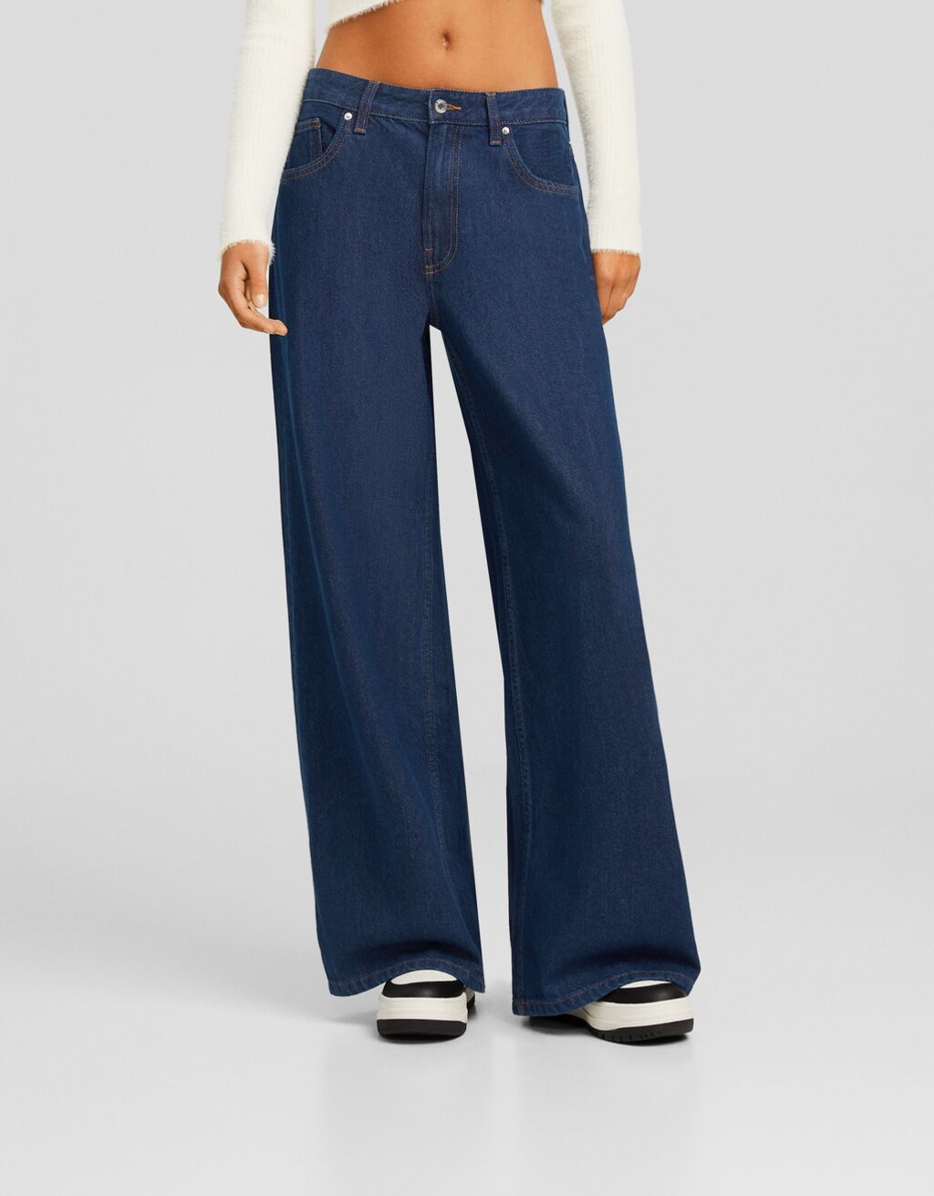 جينز بساق عريض-كحلي-1