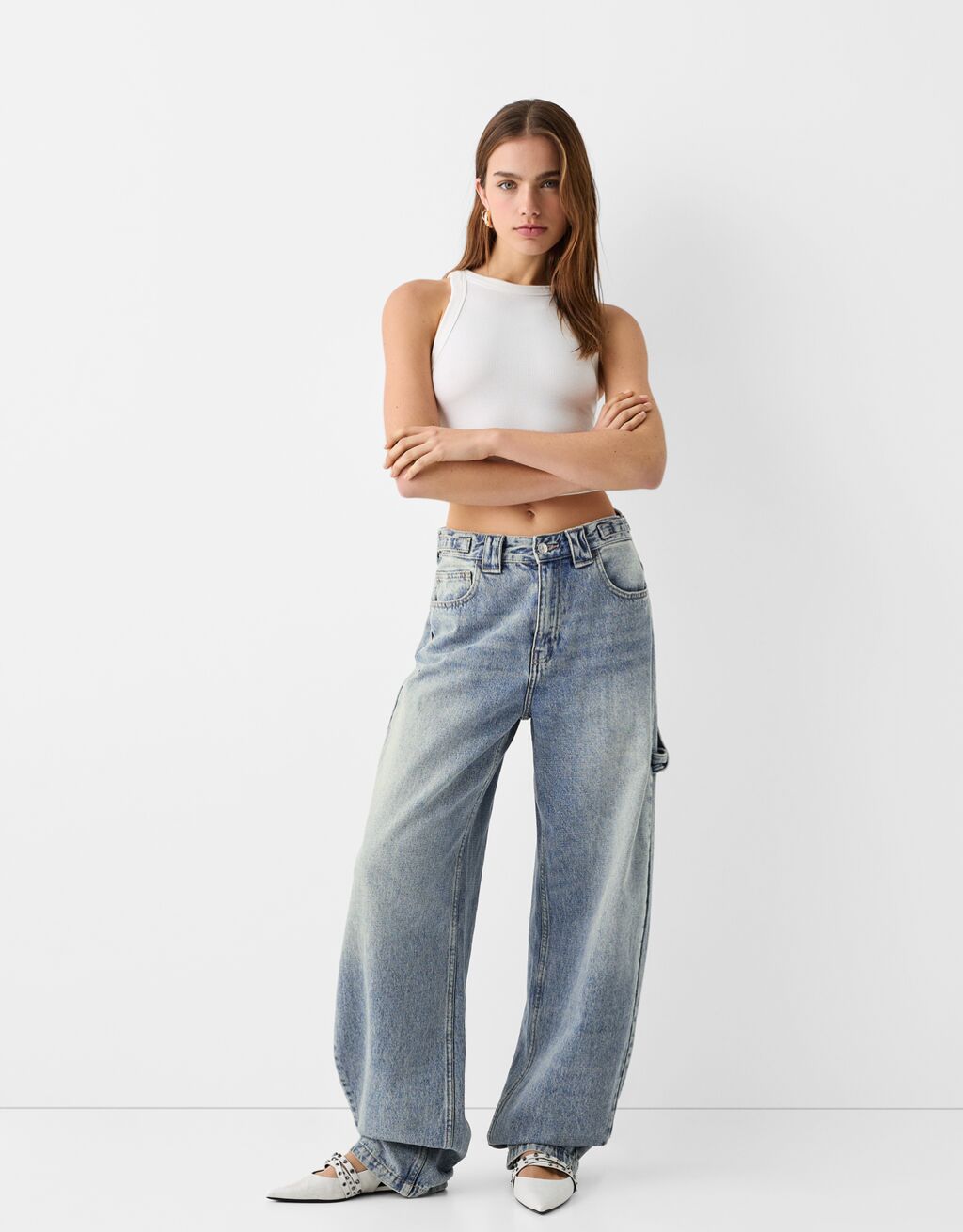 Baggy carpenter jeans - Trousers - Women