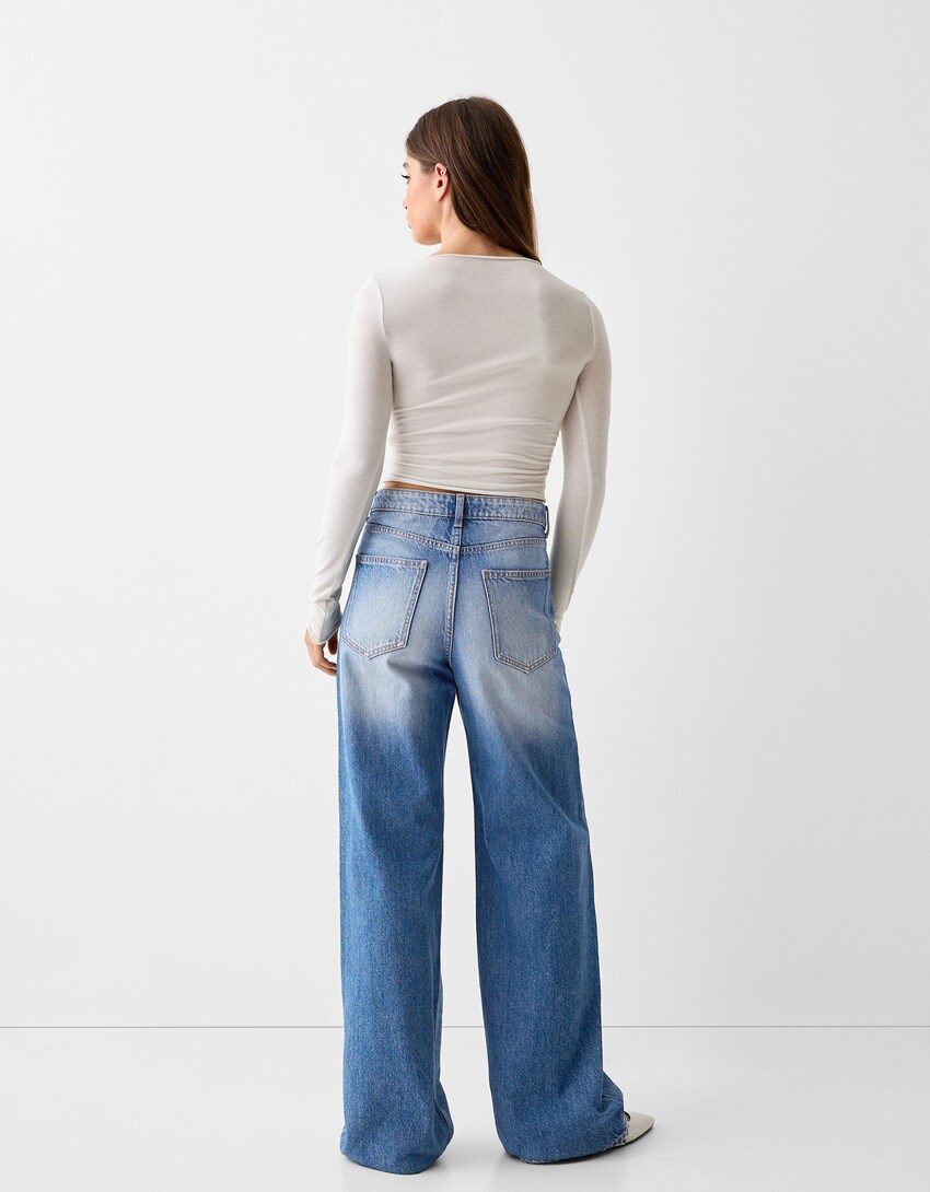 Baggy jeans-Blauw-2