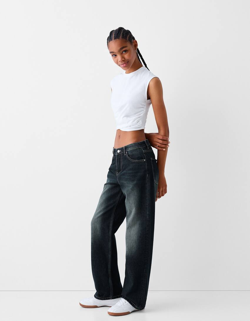 bershka baggy jeans