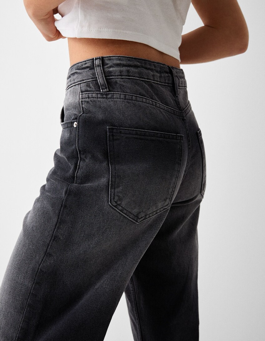 Jeans baggy-Grigio-5