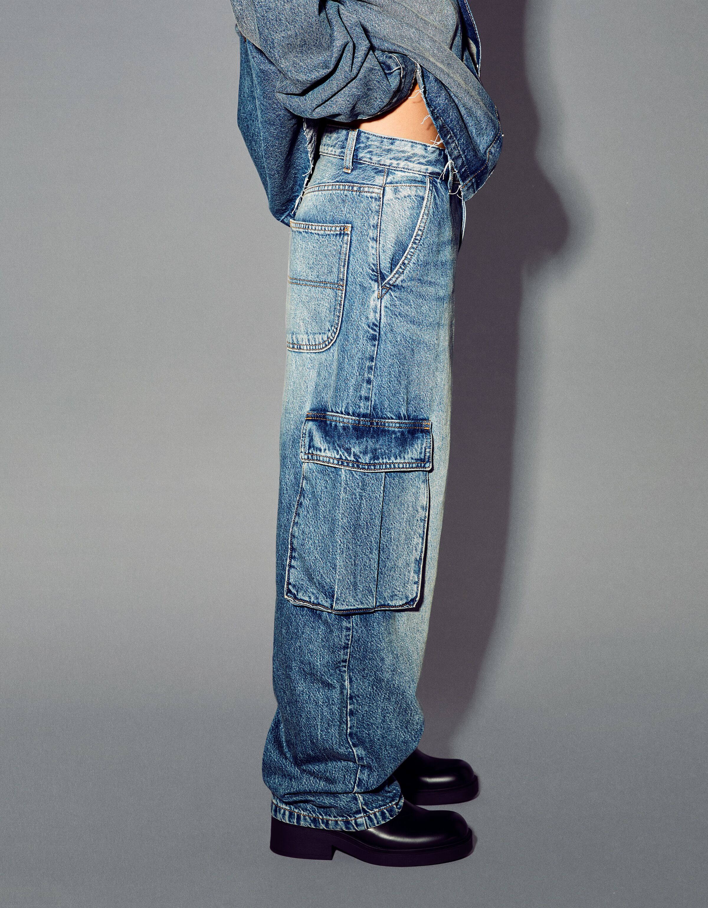 Pantalon denim store