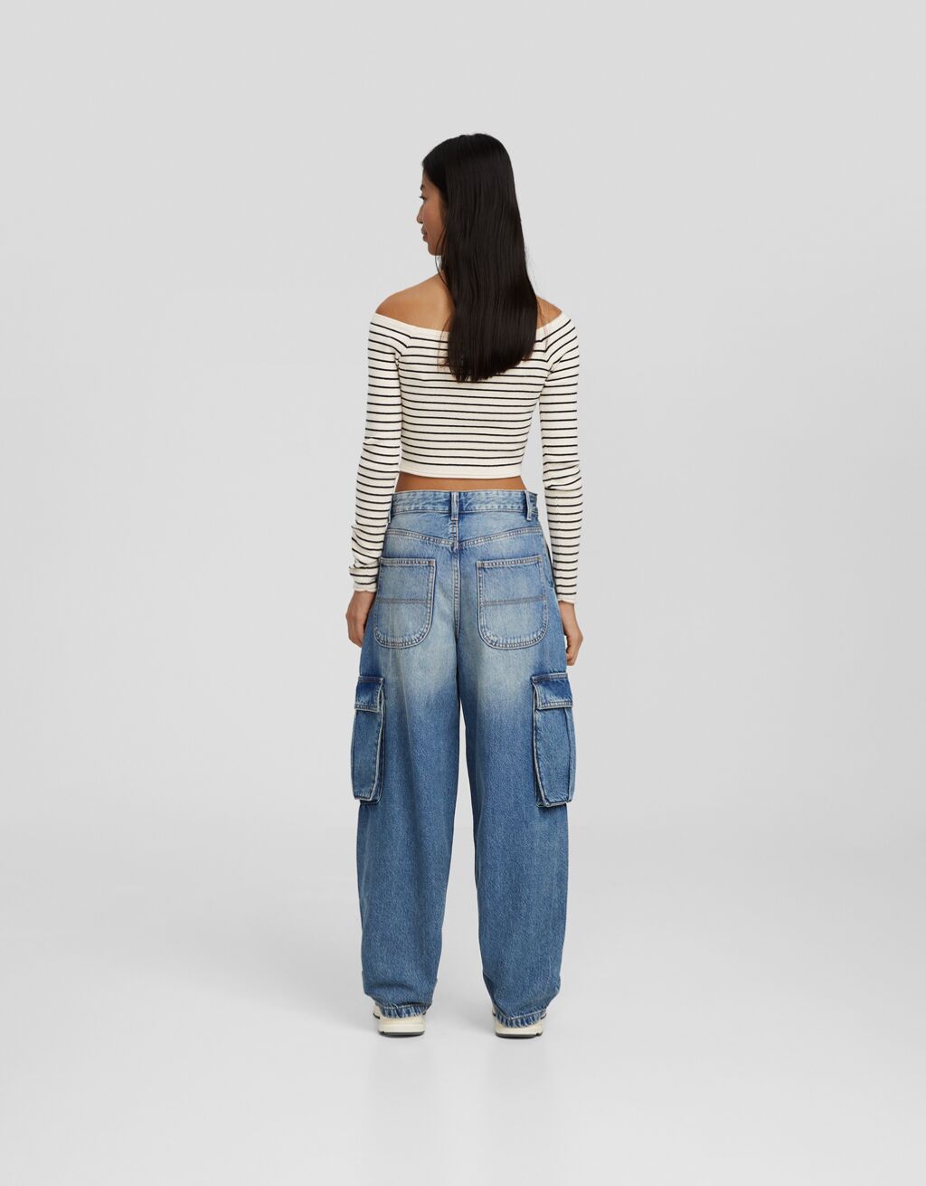 Cargo skater jeans-Light blue-2