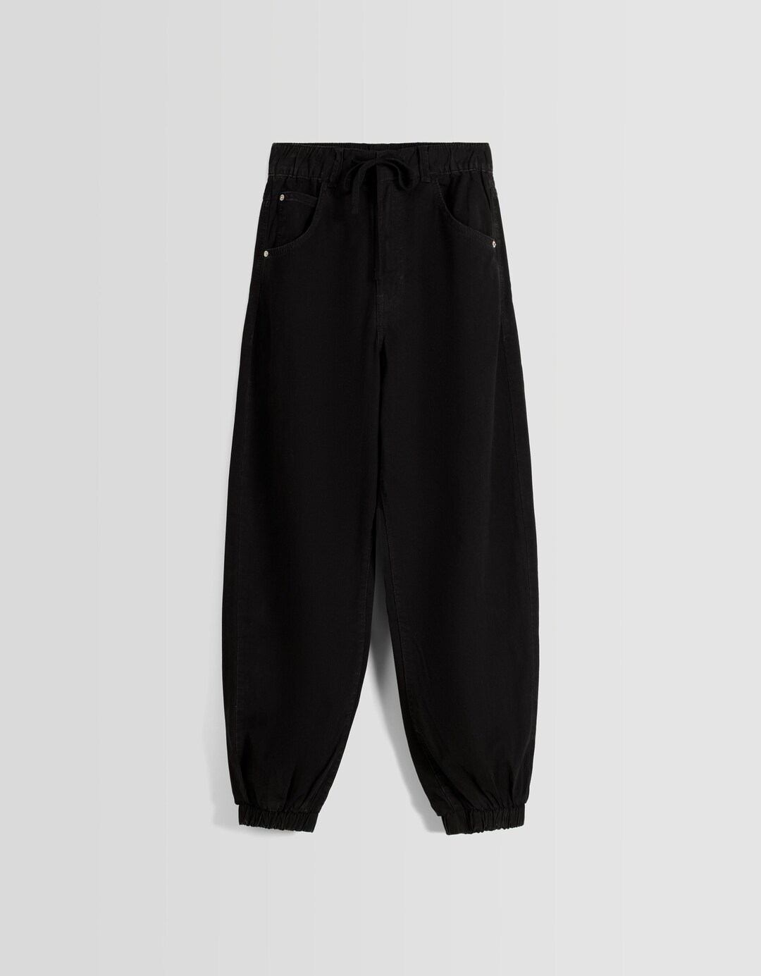 Jogginghose aus Baumwolle mit Kordel
