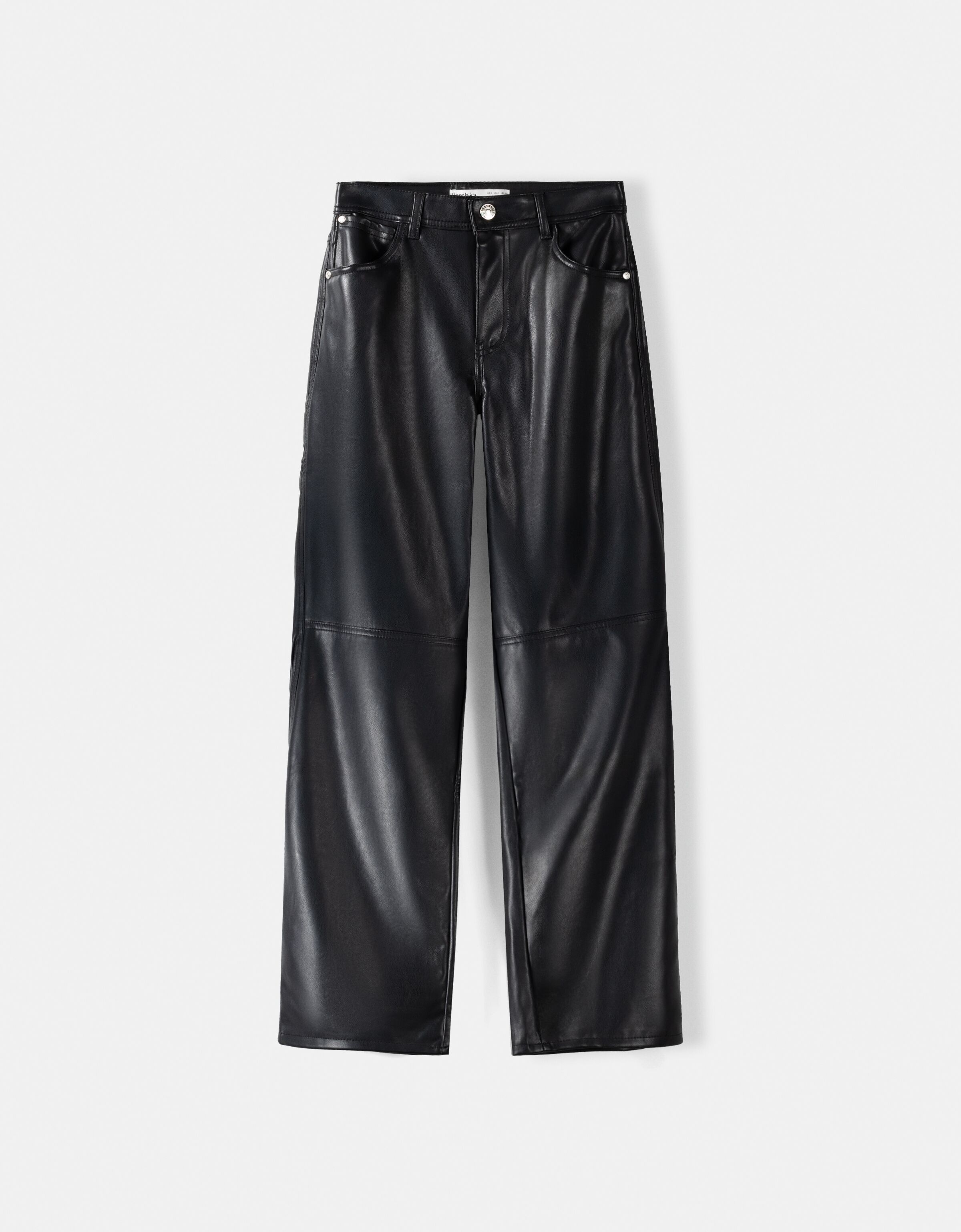 Bershka 2025 pantalon cuero