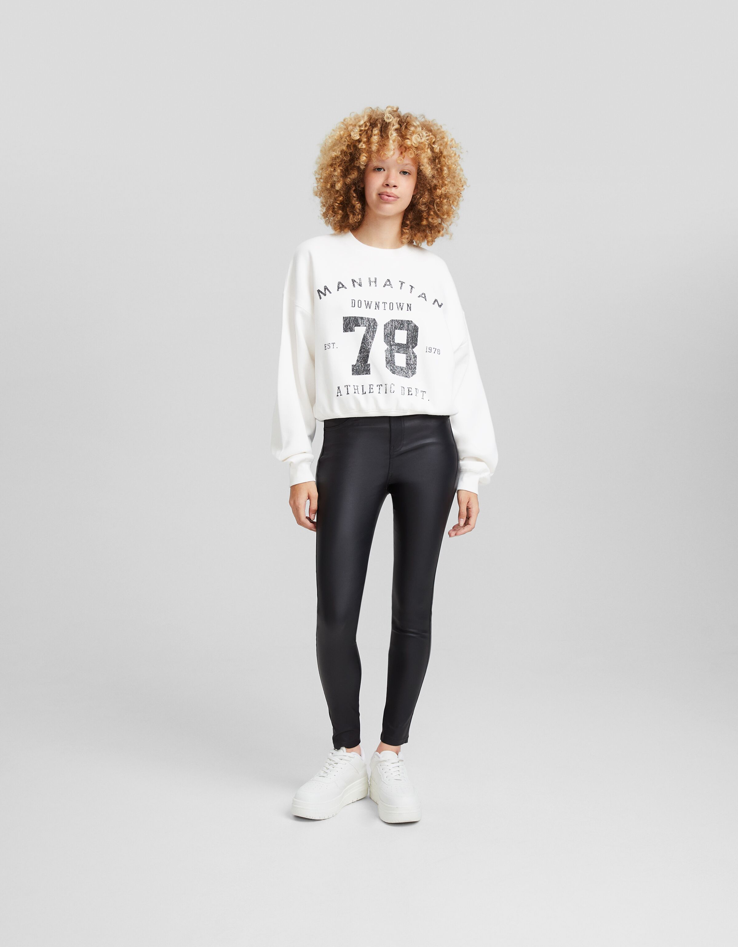 Pantalon 2025 enduit blanc