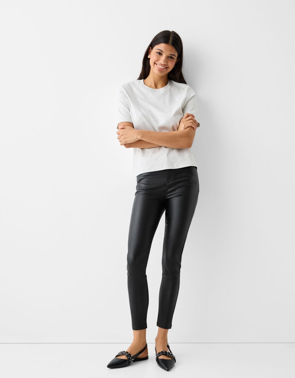 Shop Stretch High-Rise Skinny Pants from The Reset | Buy Now!