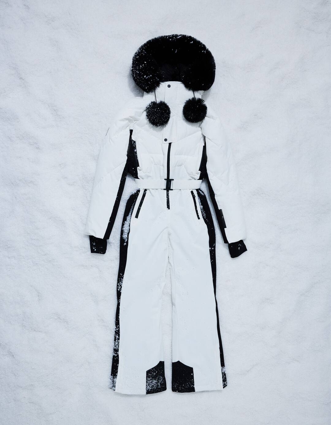 Technical jumpsuit with hood Ski Collection