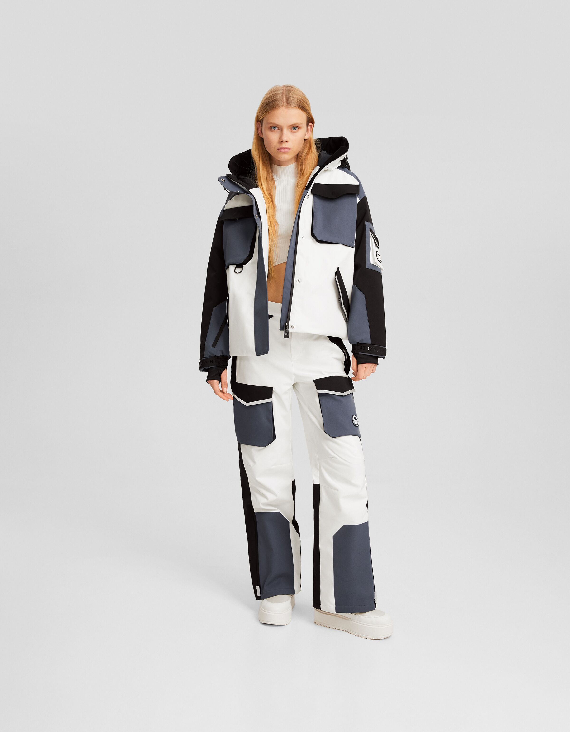 Pantal n t cnico Ski Collection Mujer Bershka