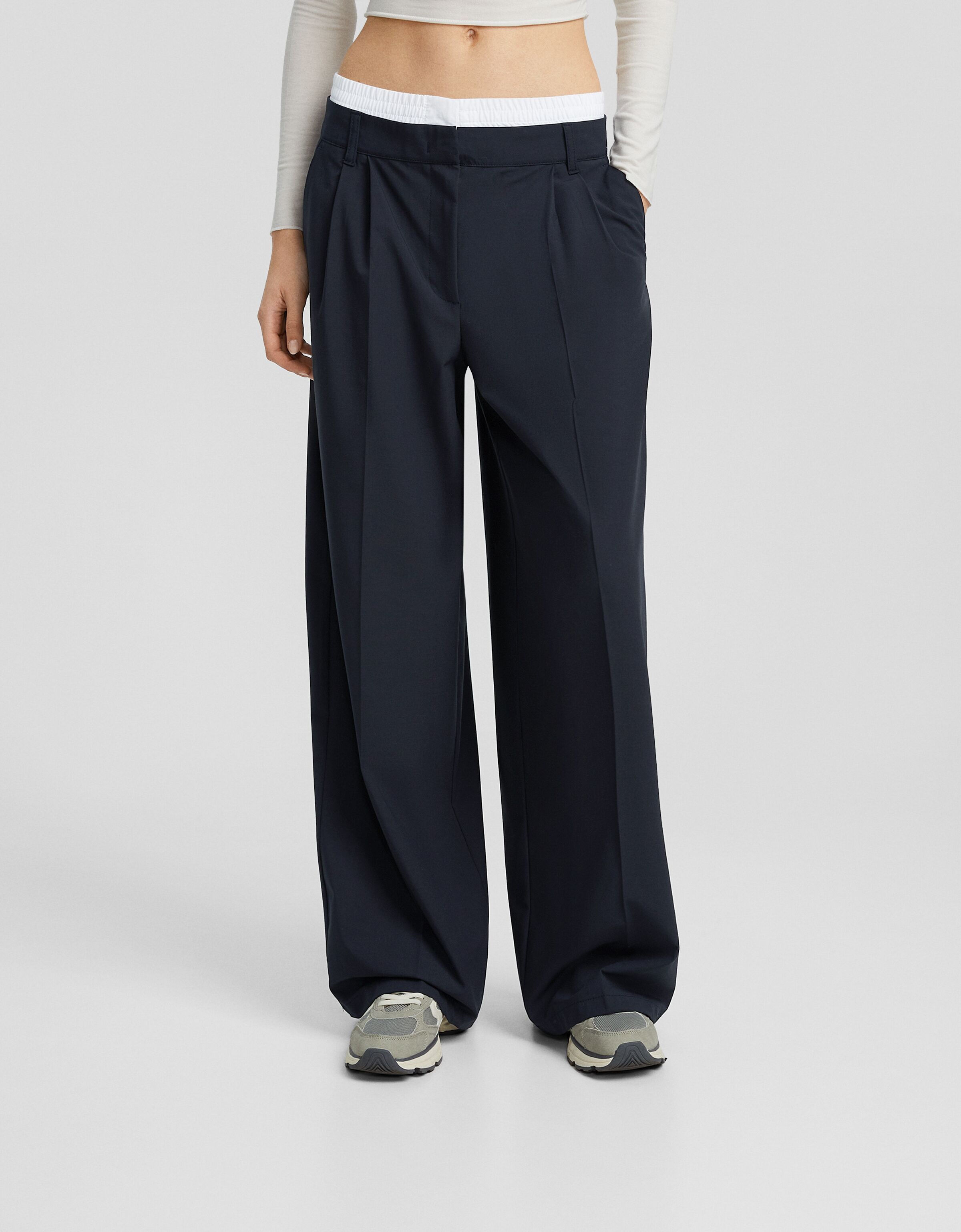 Pantalon discount tailoring bershka