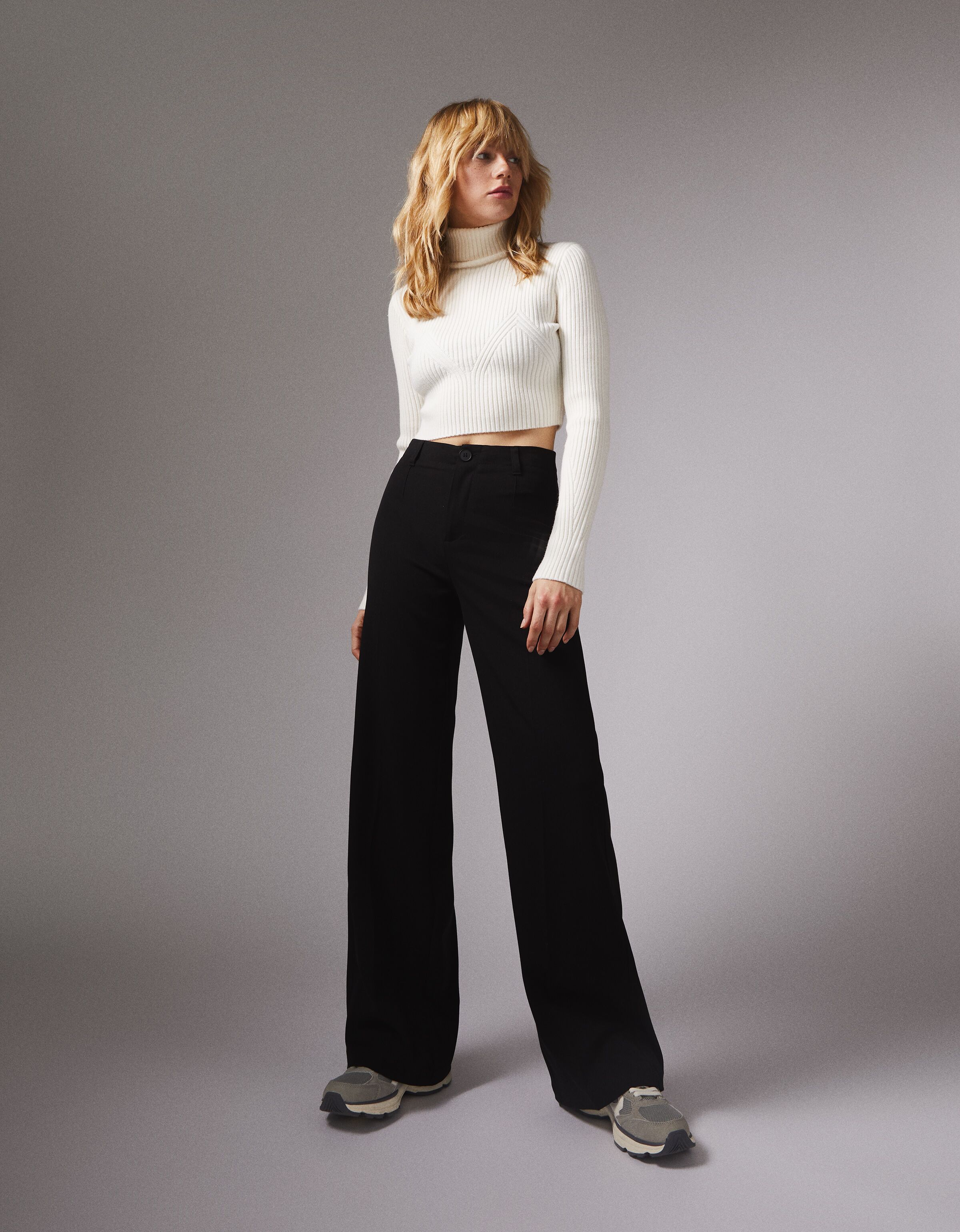 Women's Trousers | New Collection | BERSHKA