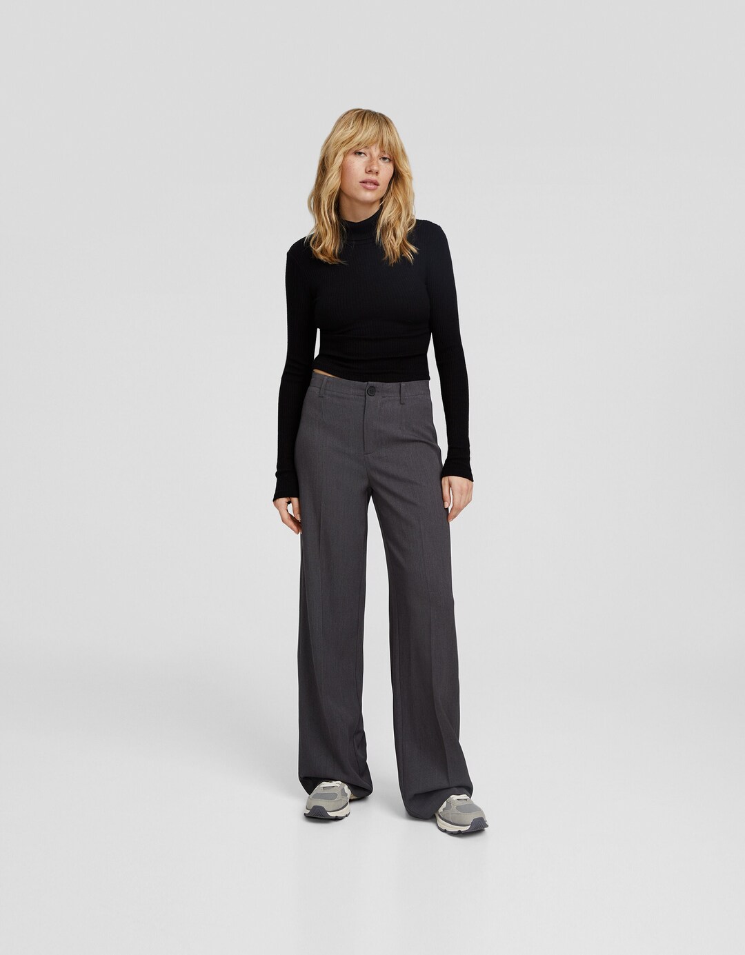 Pantaloni larghi tailored fit