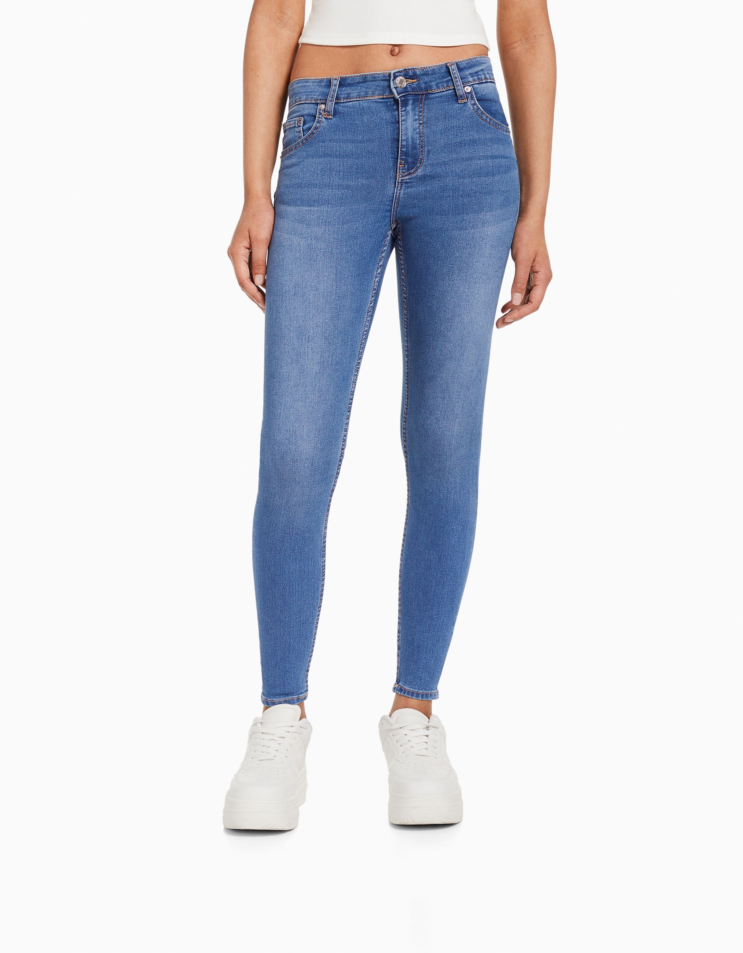 Bershka denim online push up