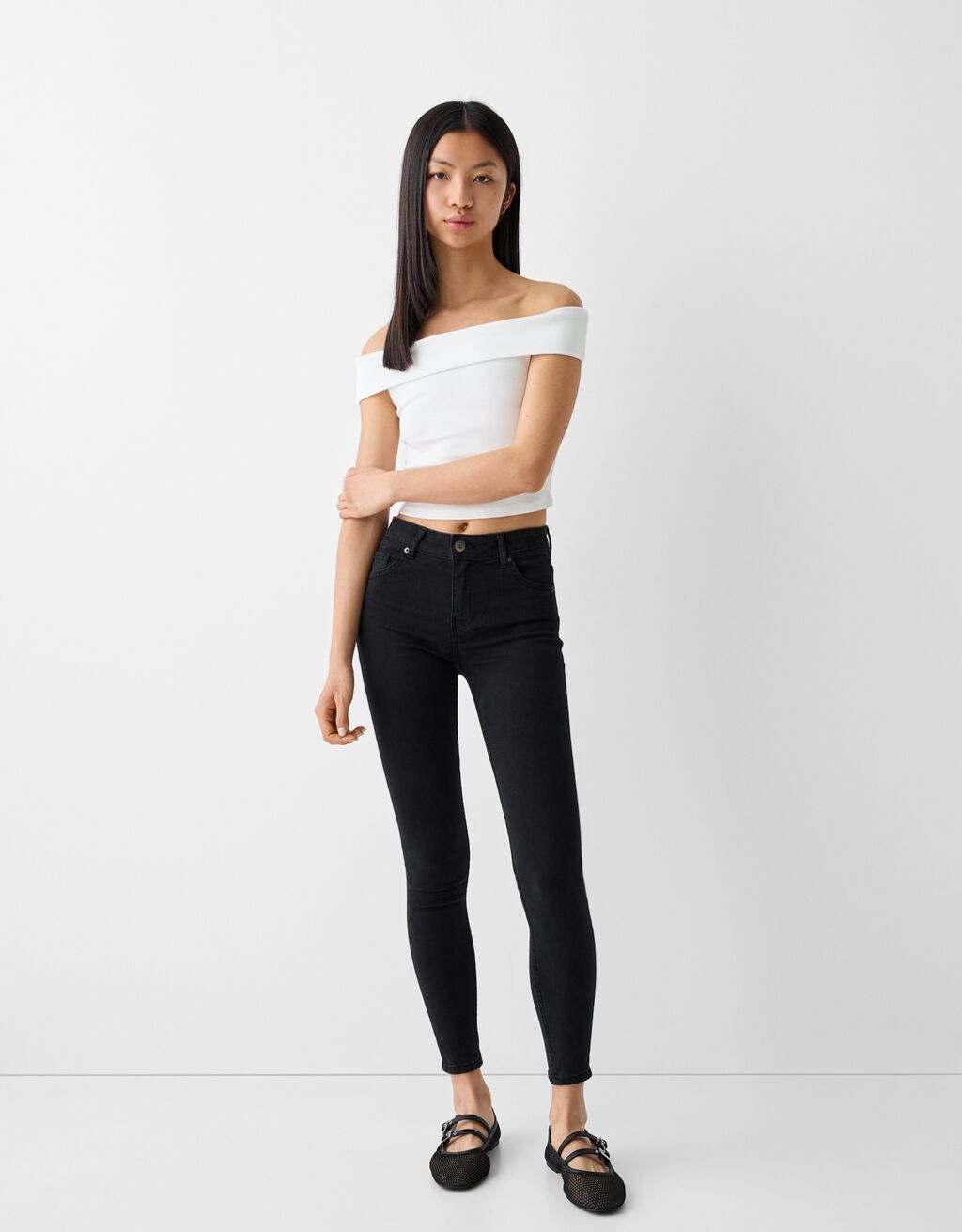 Push-up skinny jeans - Trousers - BSK Teen