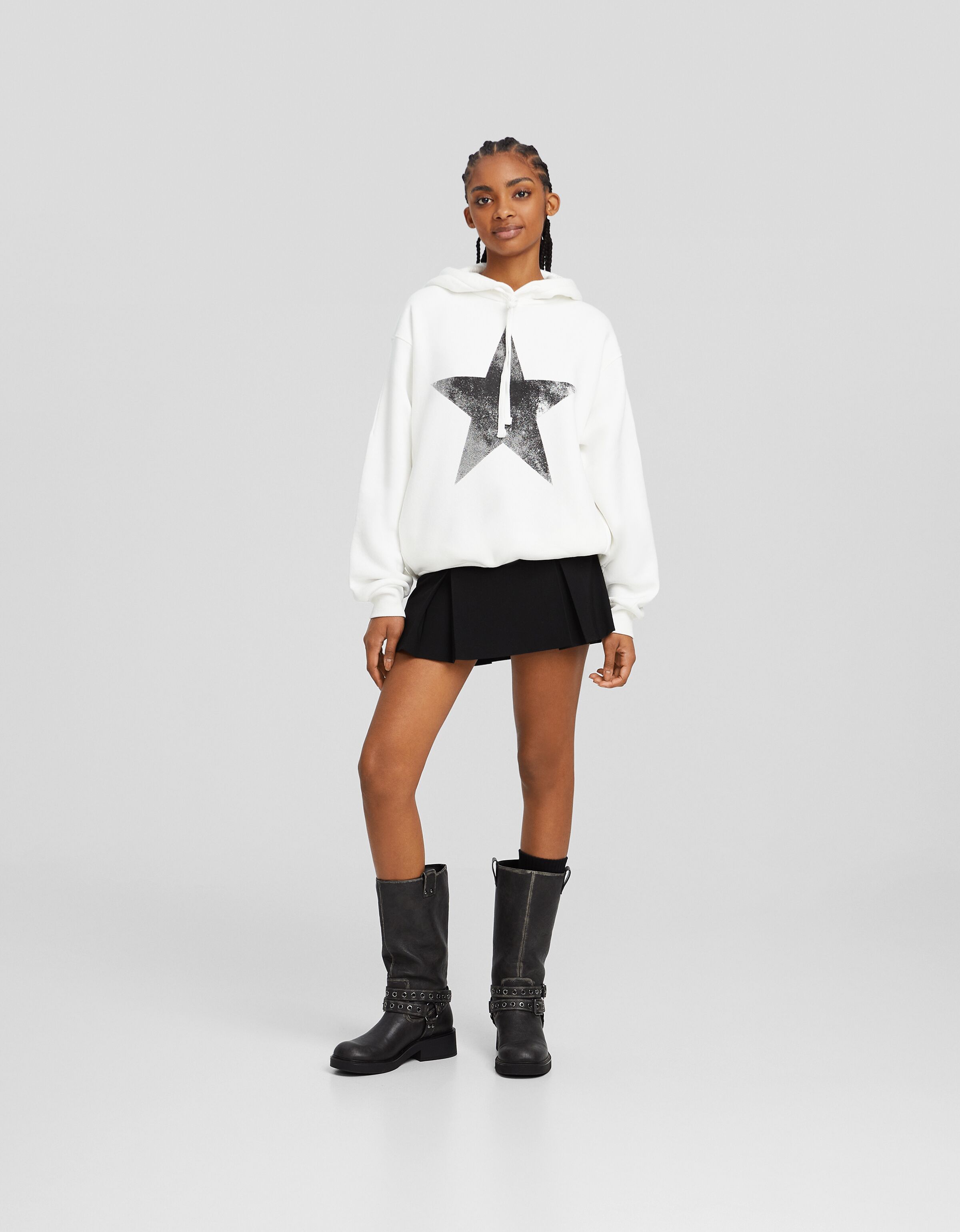 Gonna pantalone tailored fit a pieghe Gonne e shorts BSK Teen