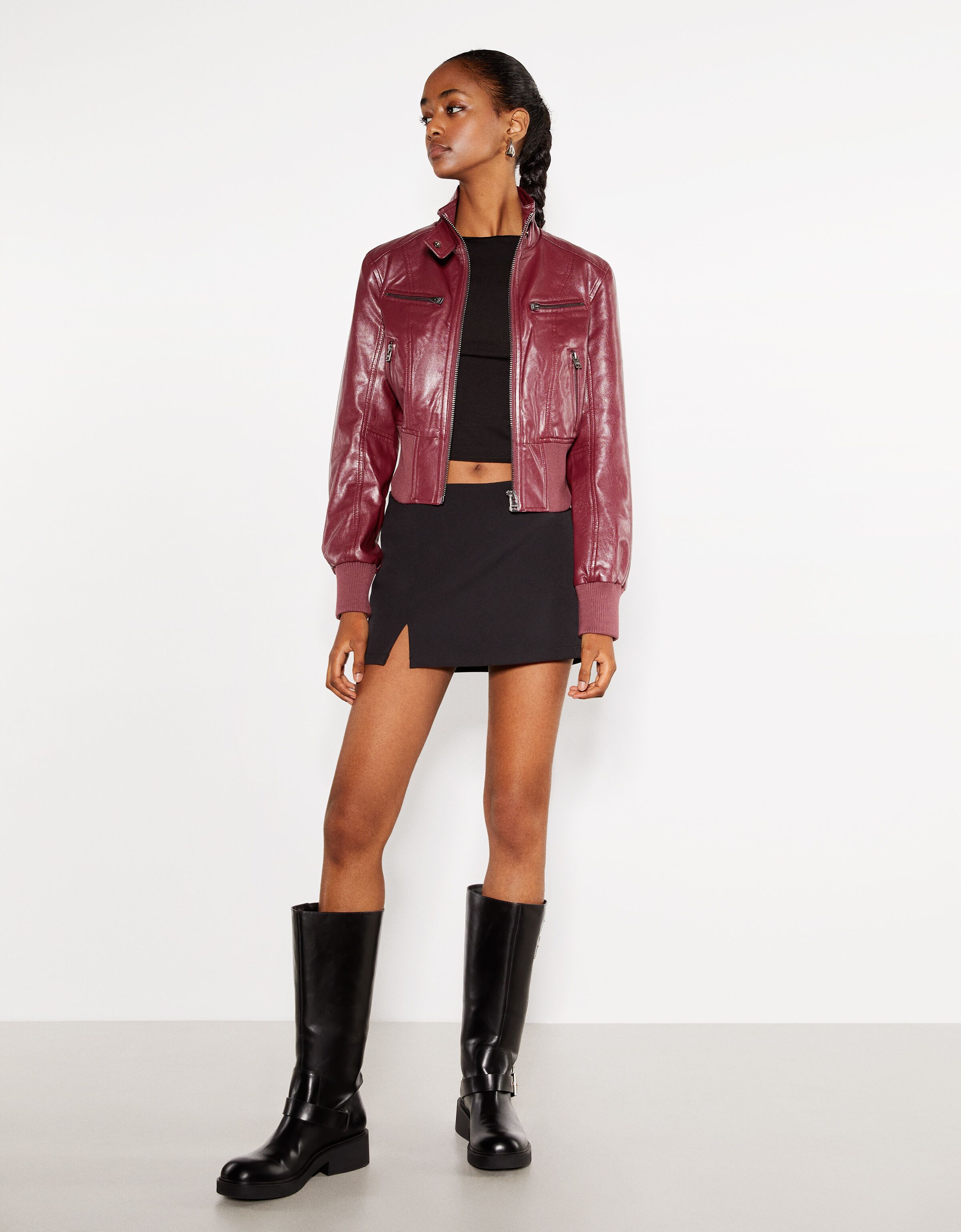 Jupe culotte tailoring Nouveaut s Femme Bershka
