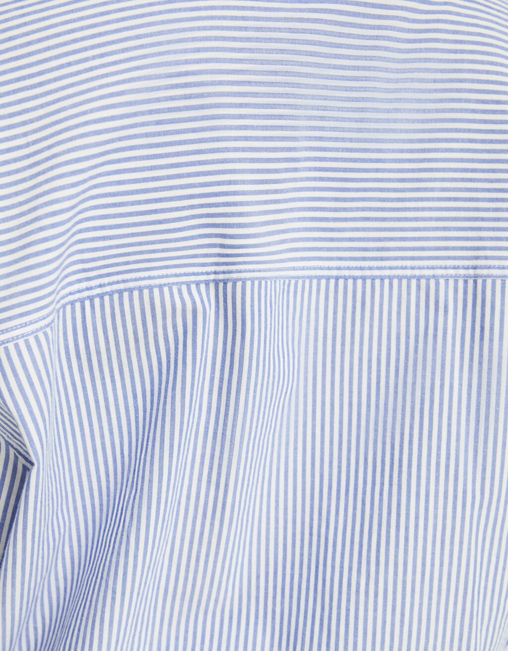 Chemise manches longues popeline-Bleu-5