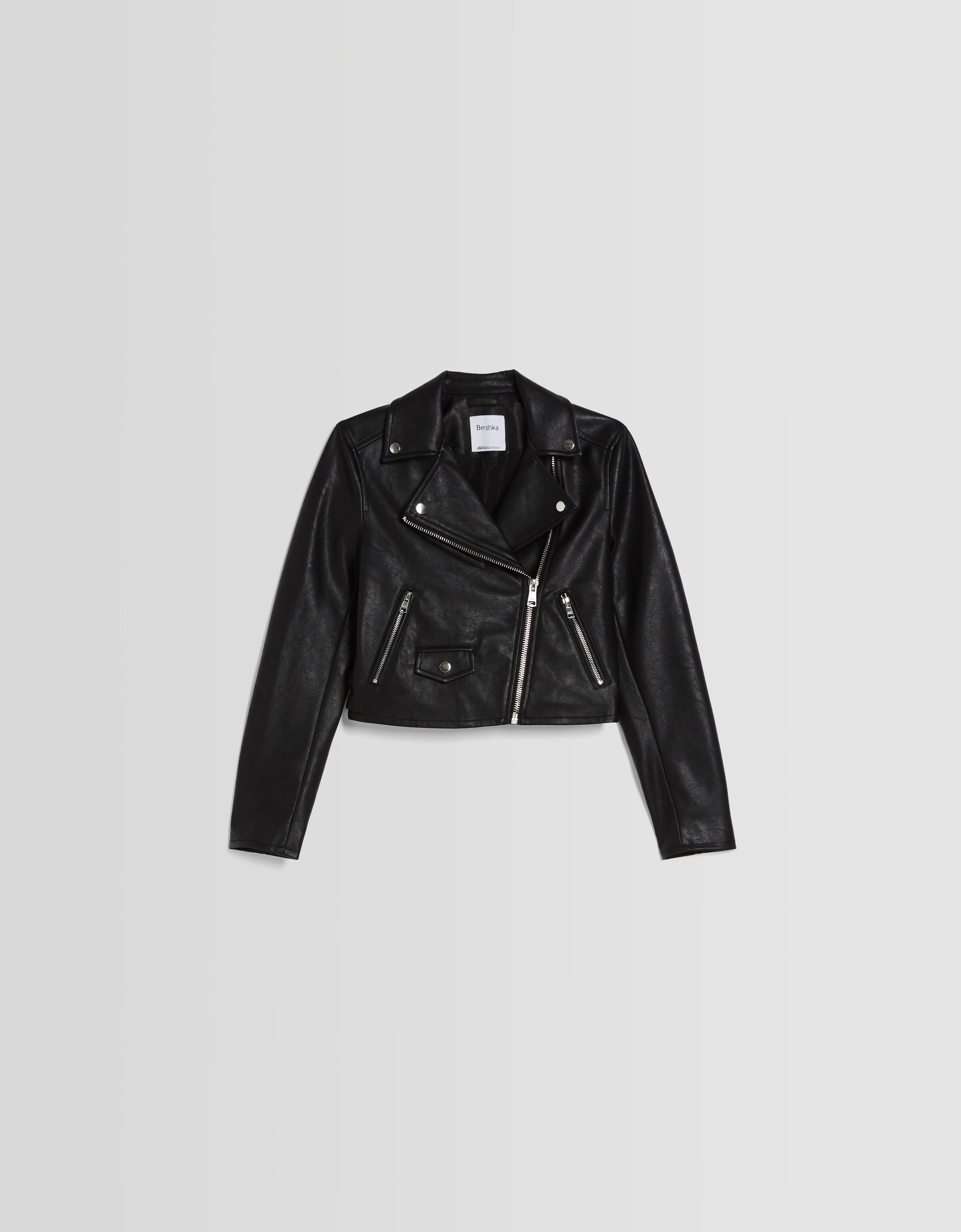 Bershka hot sale veste cuir