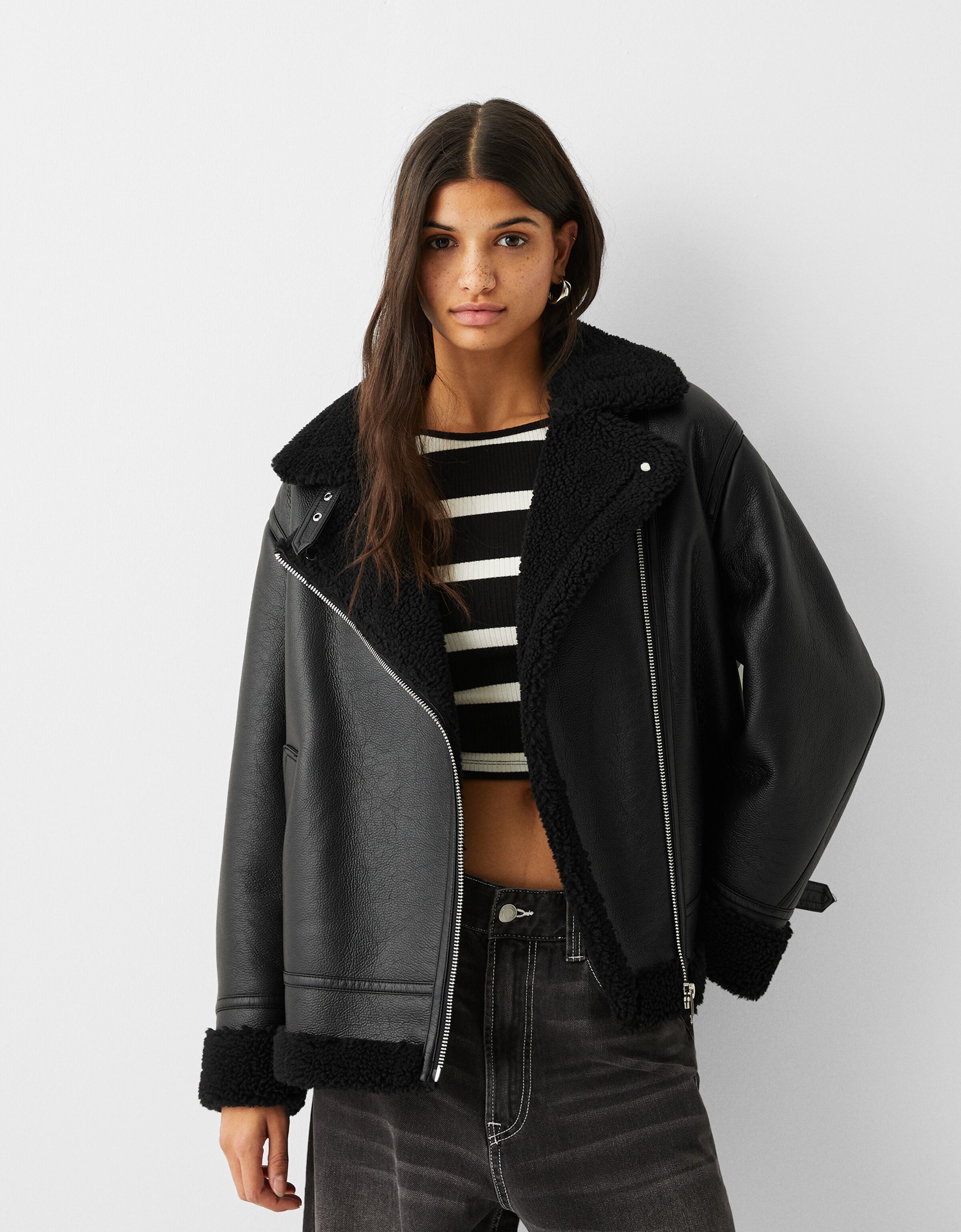 Veste a enfiler online bershka