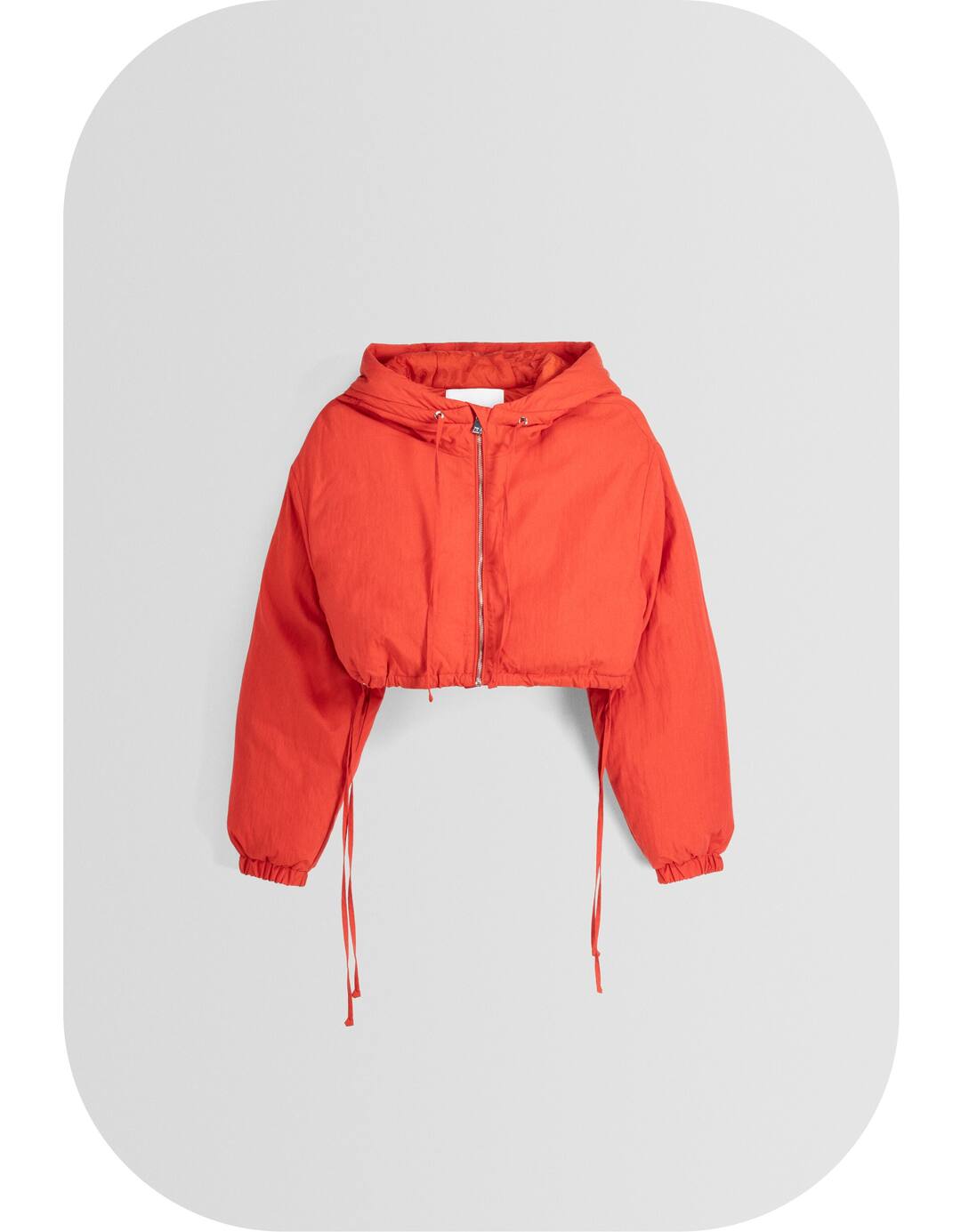 Hooded puffer jacket