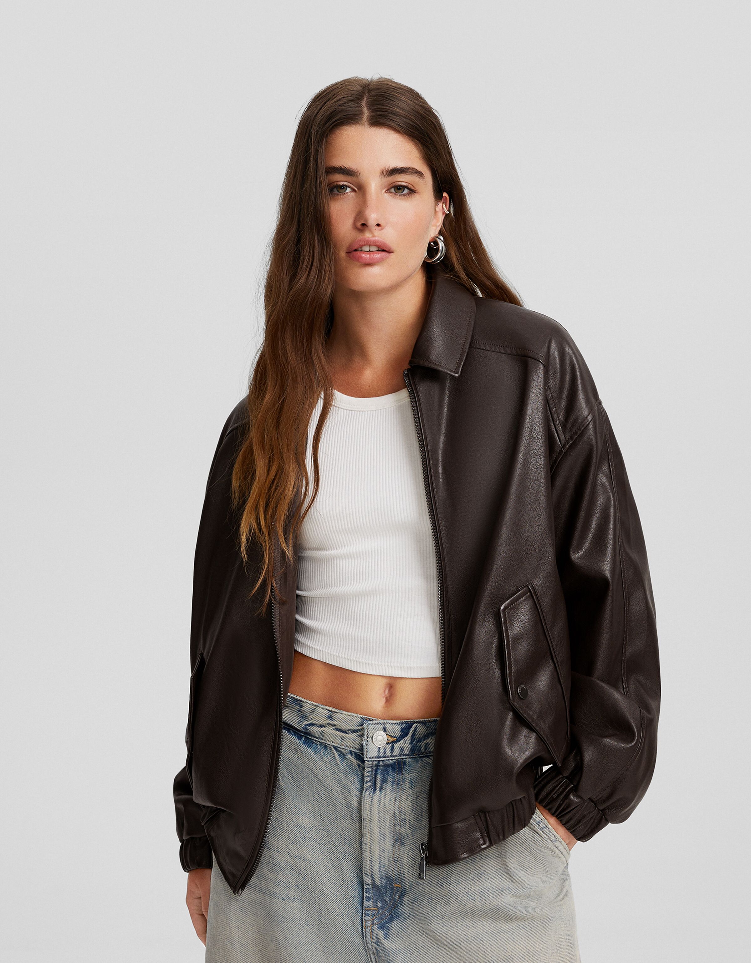 Bershka on sale coats sale