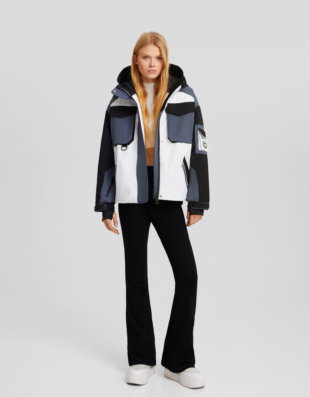 Bershka online ski jacket