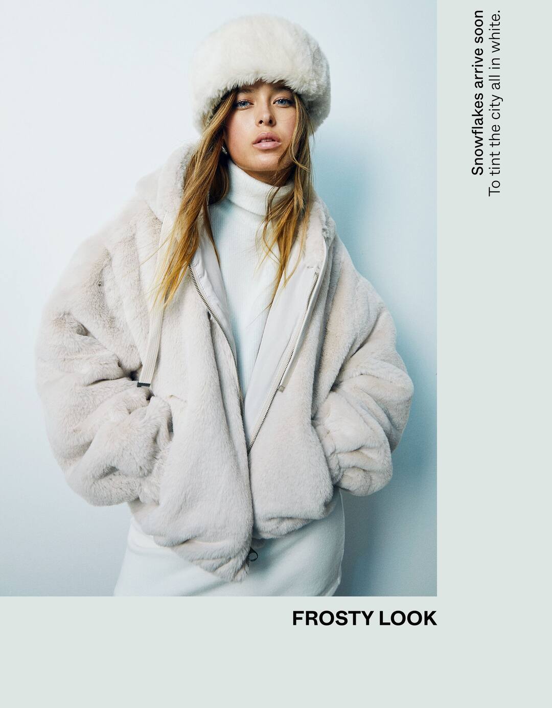 Fuzzy jacket with hood