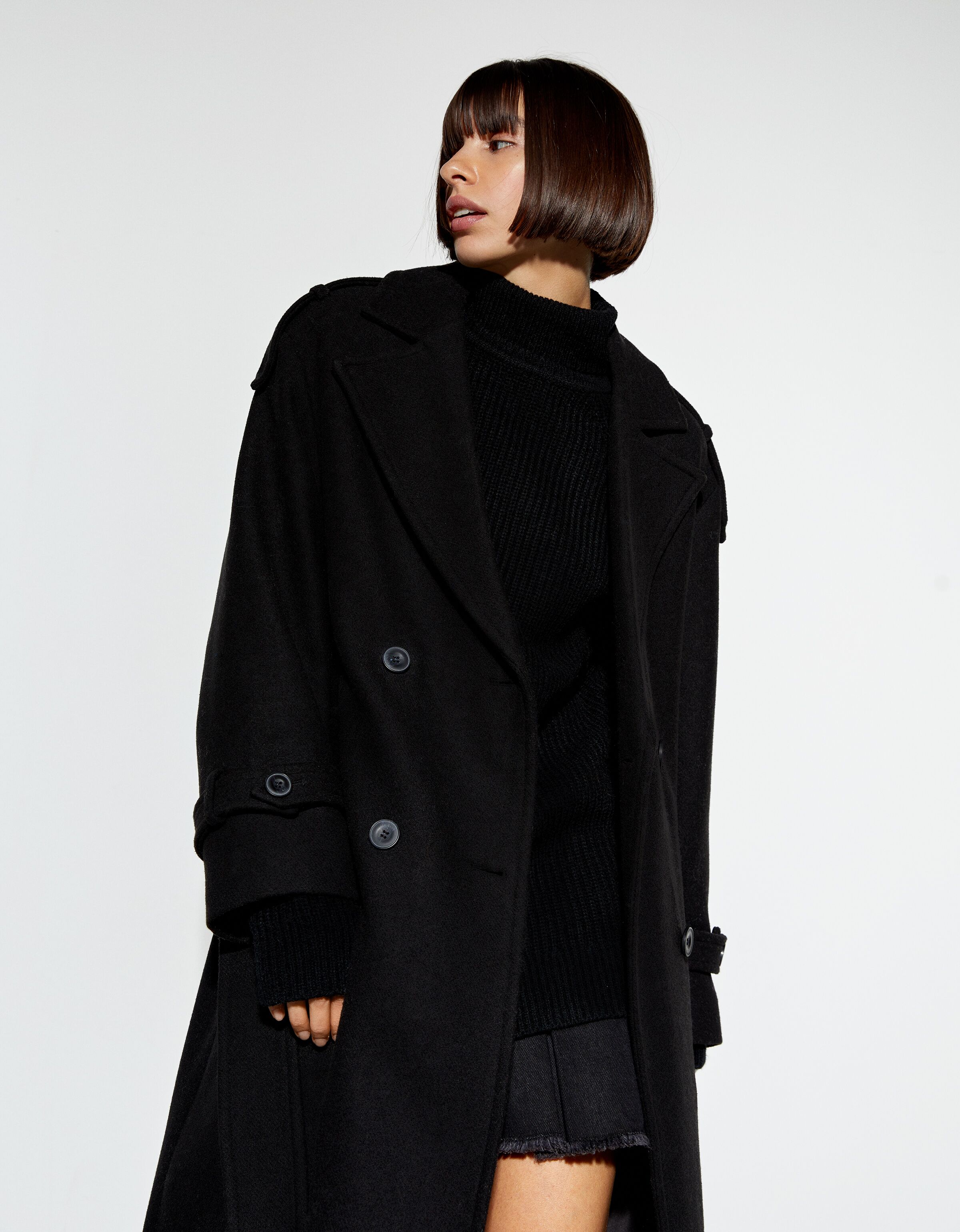 Bershka coat sale 2025