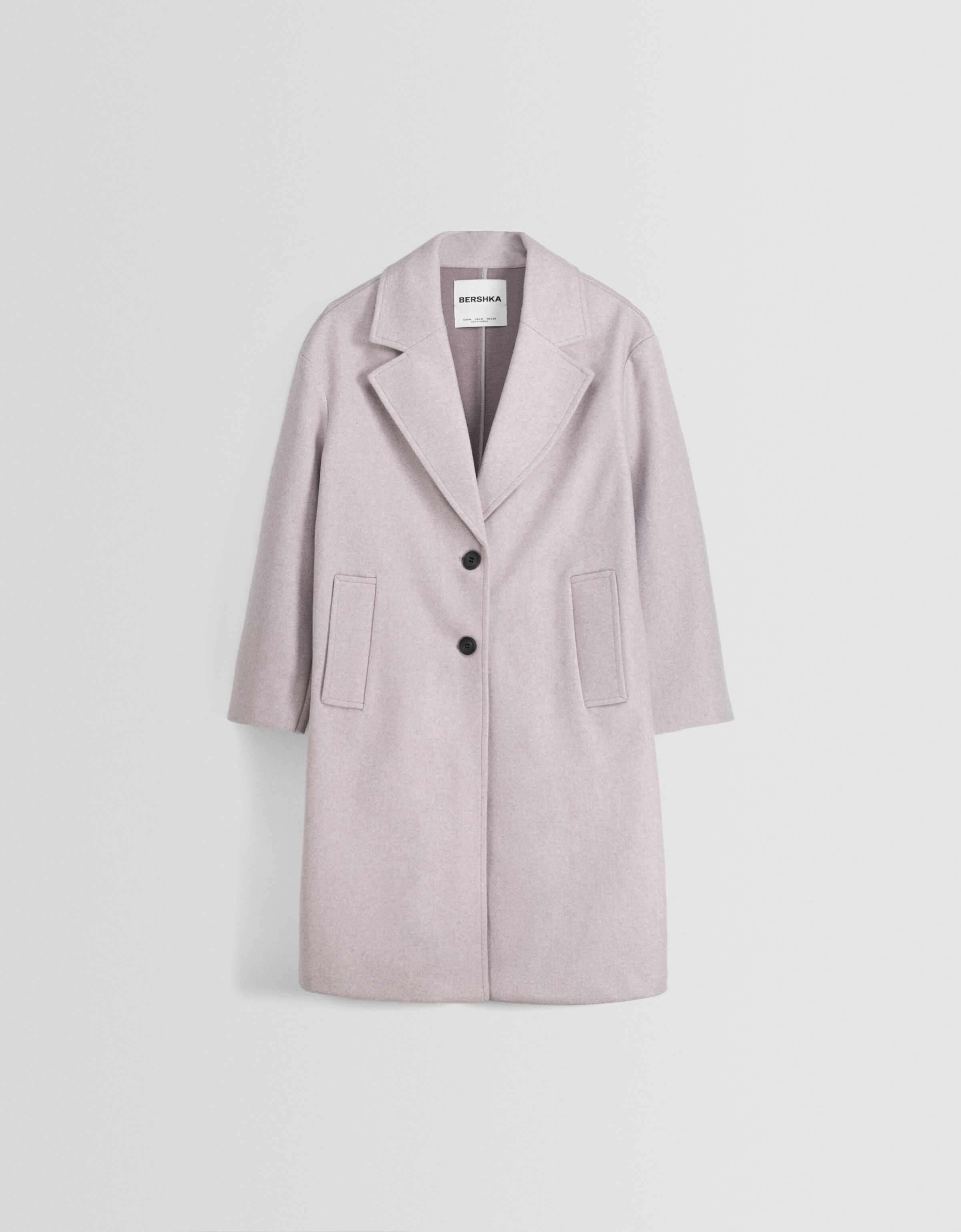 Manteau 2025 mouton bershka