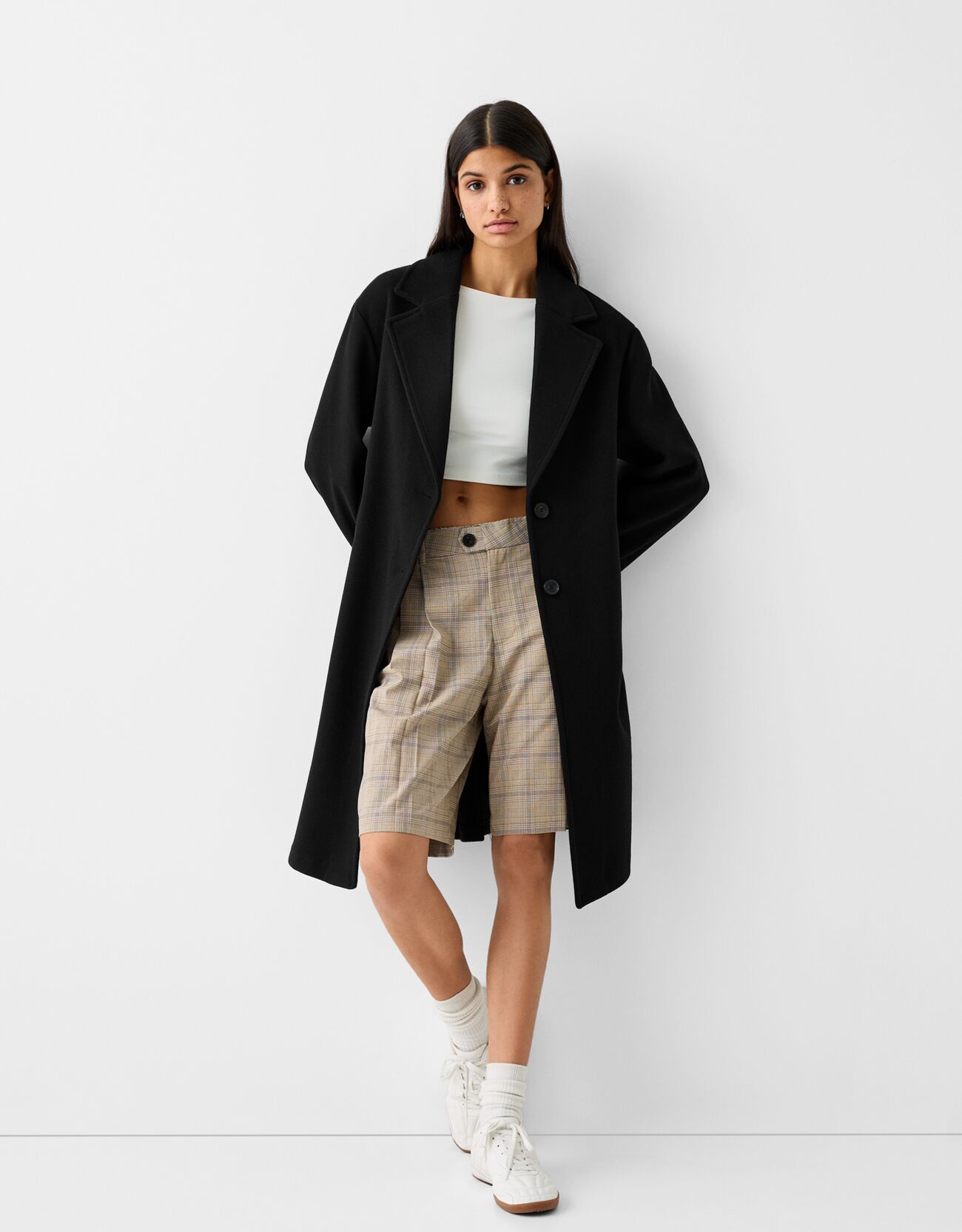 Bershka coat cheap