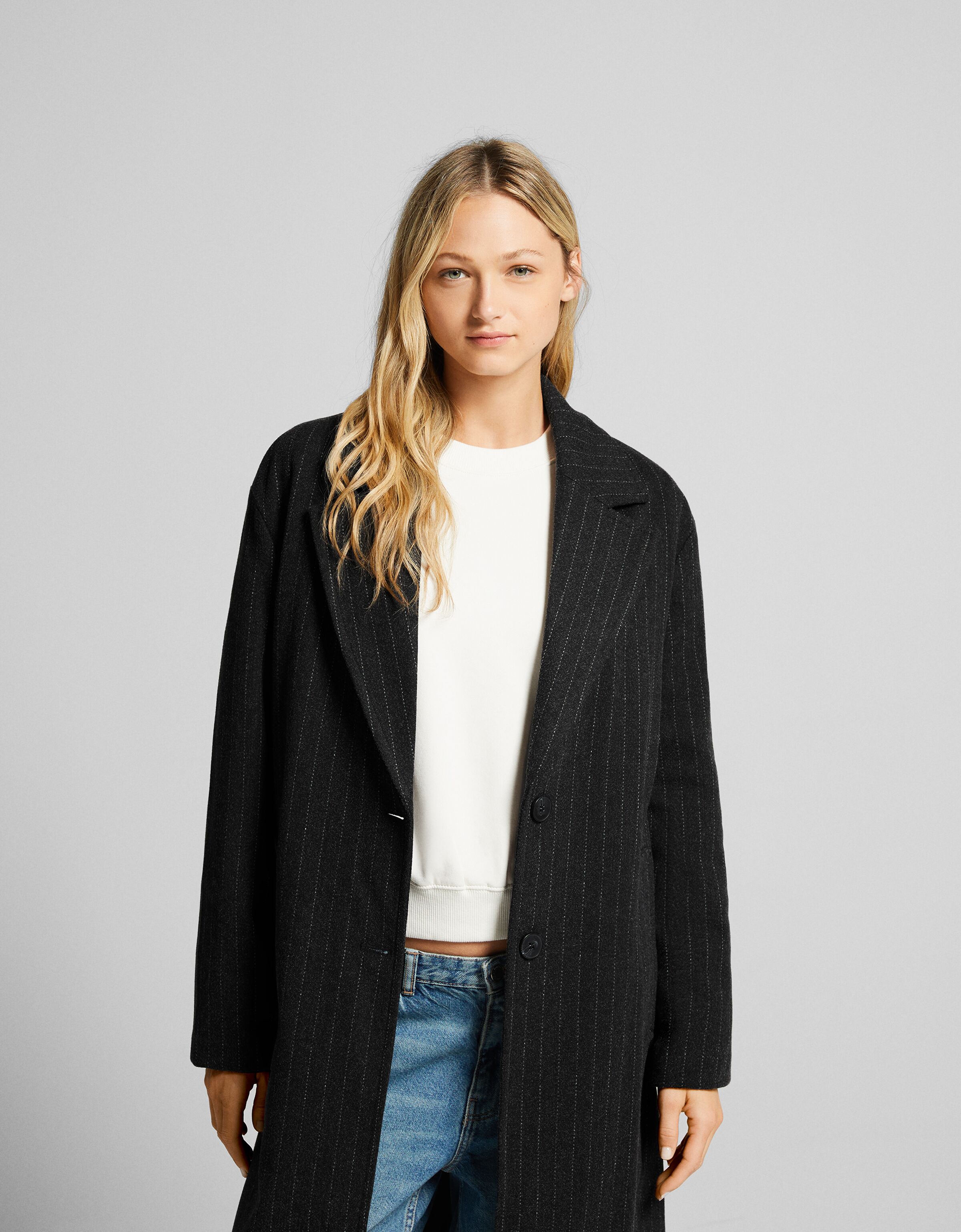 Bershka 2025 long coat