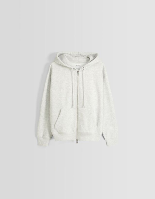 Sudadera blanca mujer clearance bershka