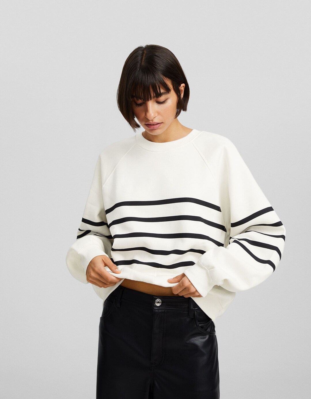 Felpa raglan