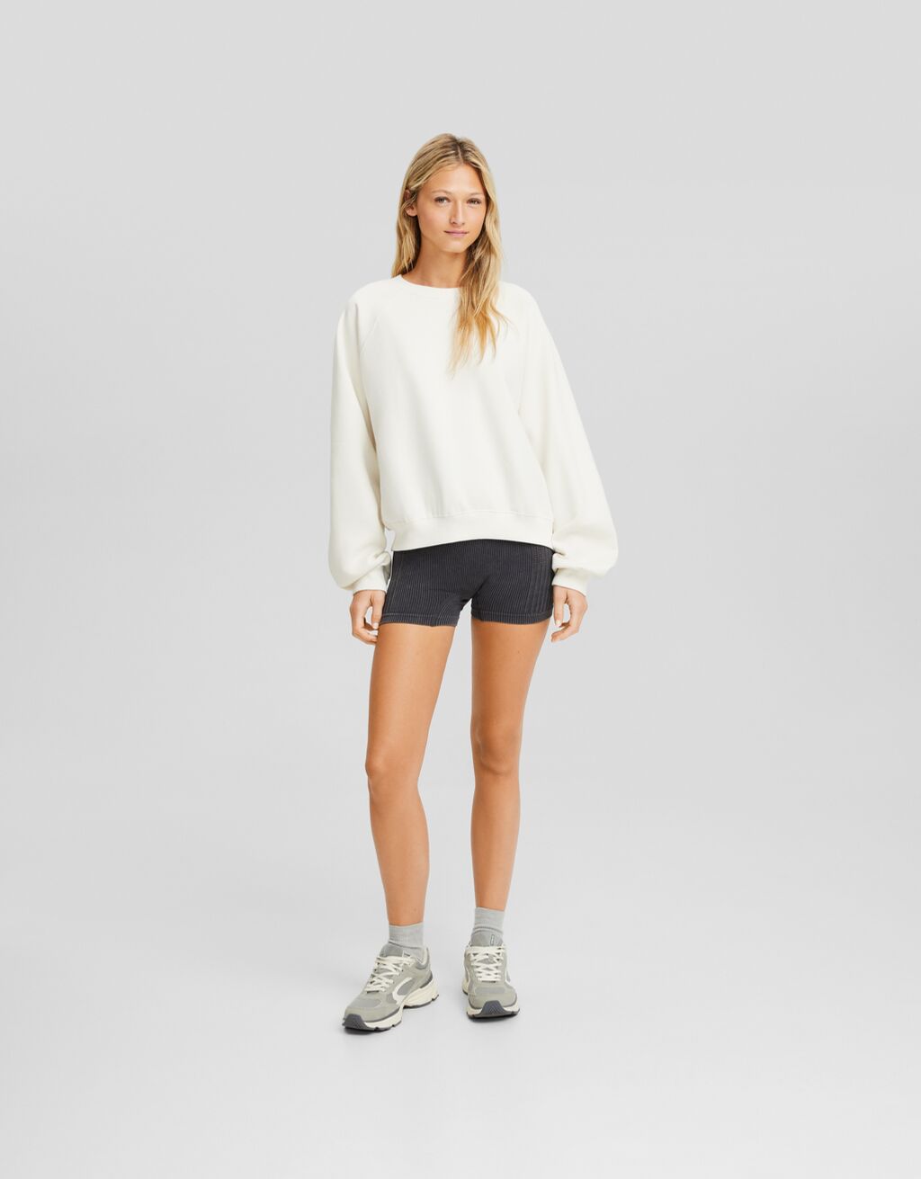 Sweat raglan-Beige-3