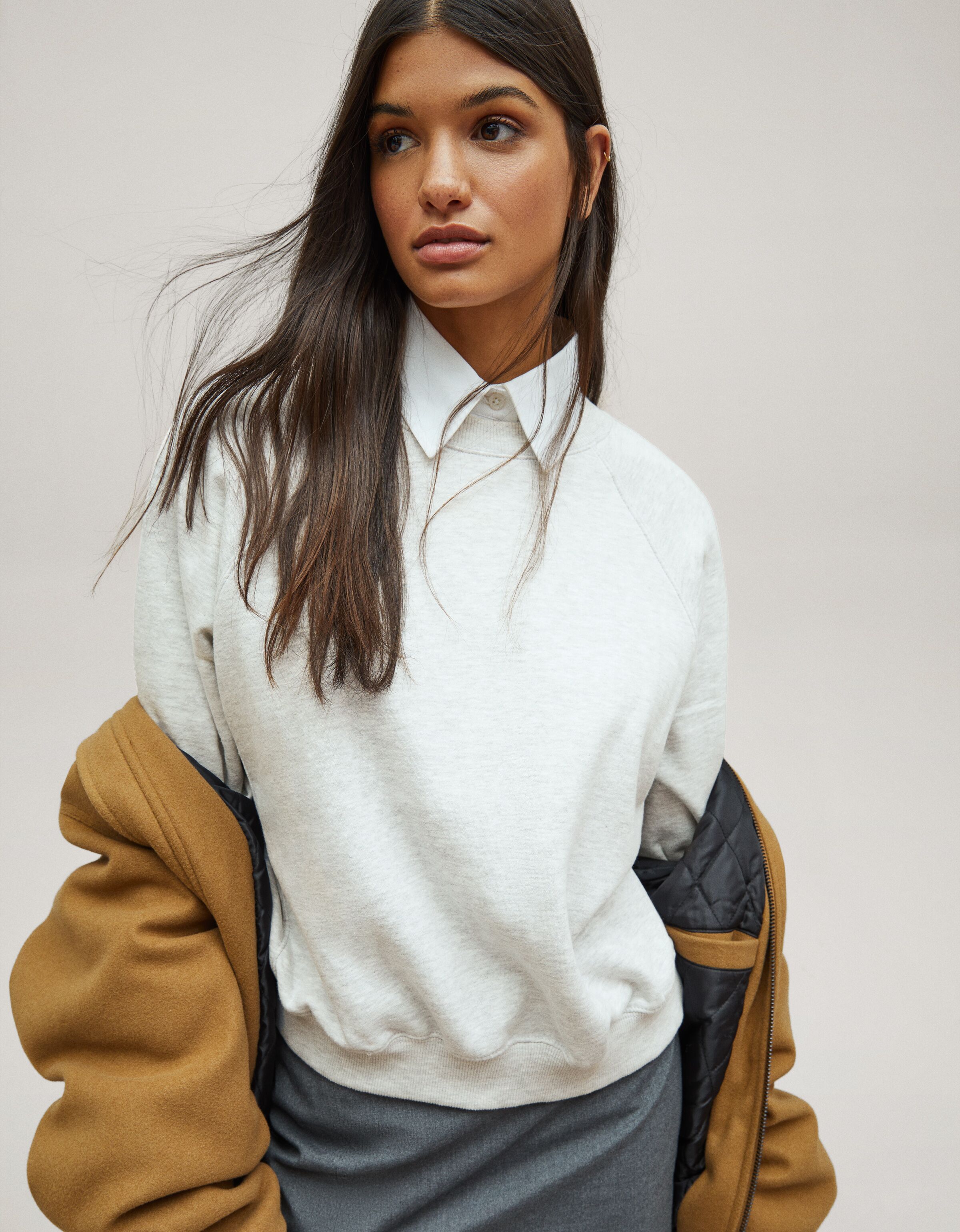 Women's raglan sleeve sweatshirt new arrivals