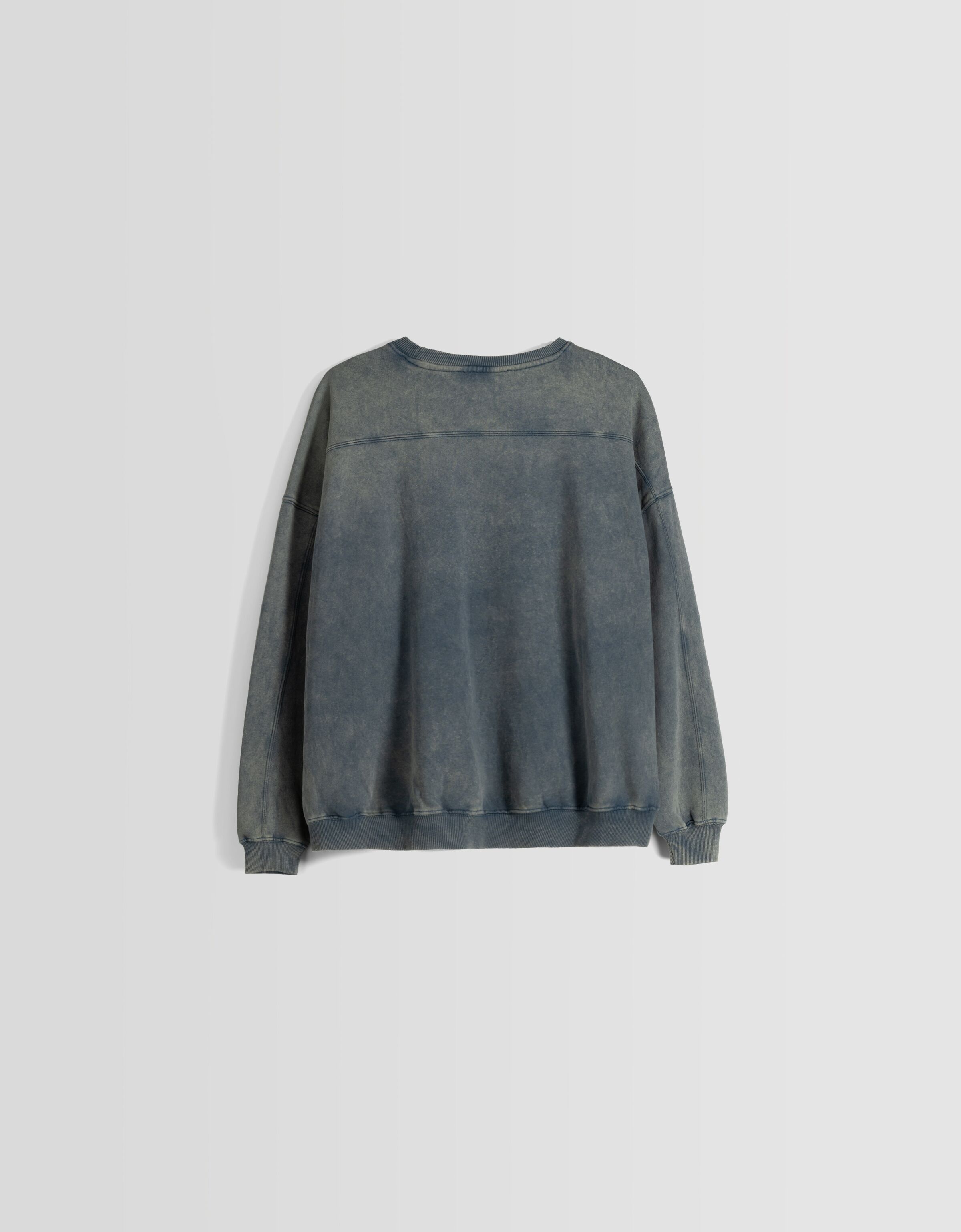 Oversized grey online sweatshirt