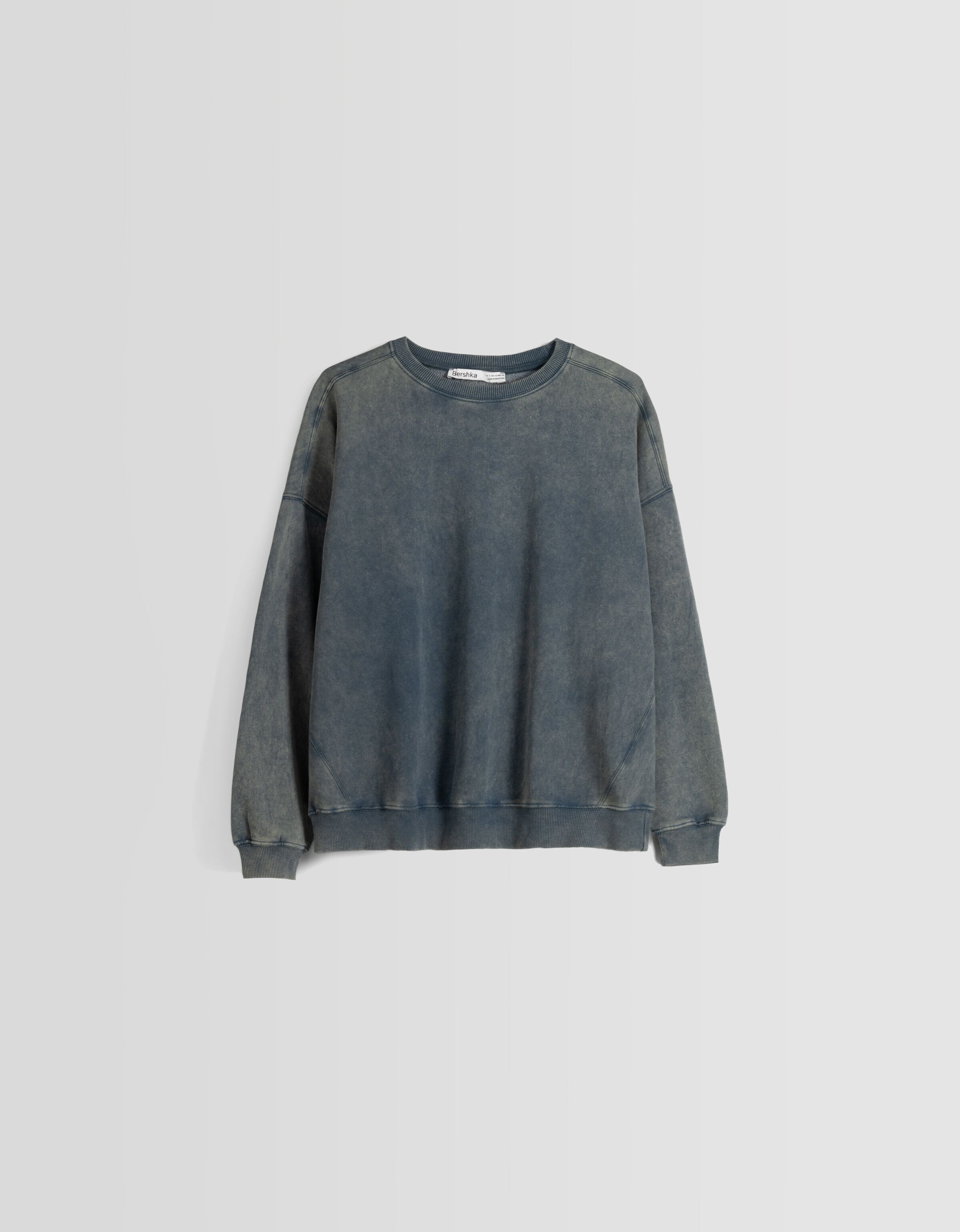 Sudadera crop top online bershka