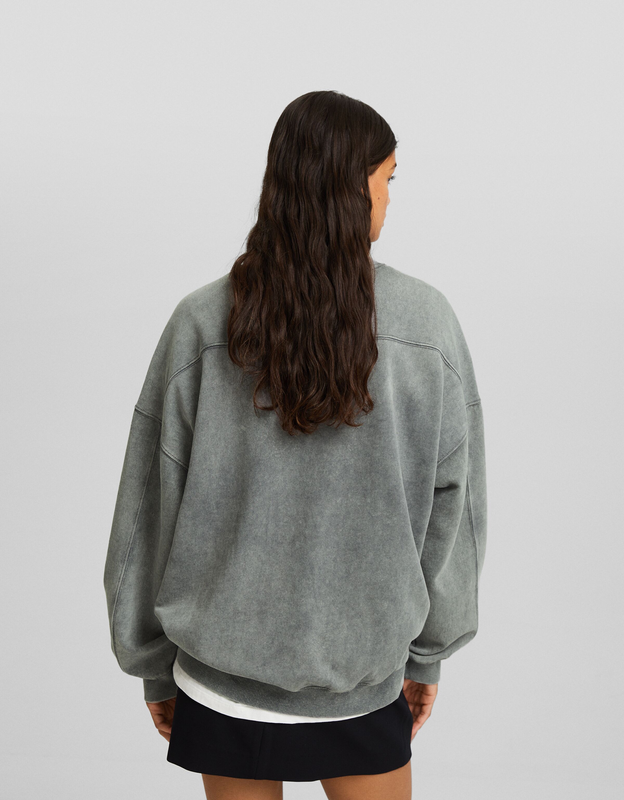 Oversized top sweatshirt hoodie