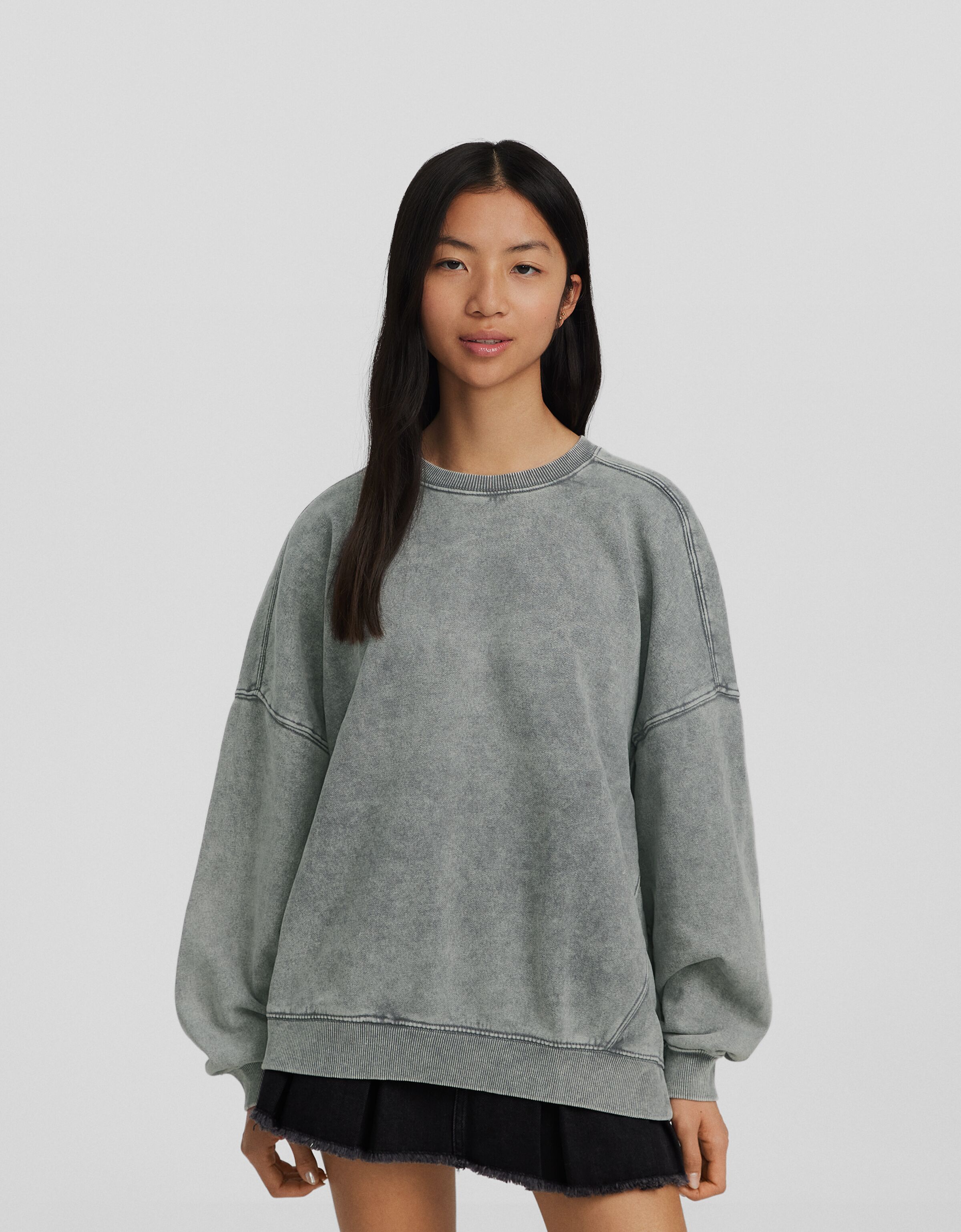 Oversized sweat shirts clearance
