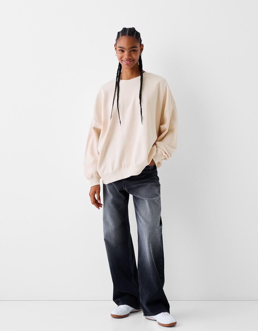 Sweatshirt oversize-Rosa-3