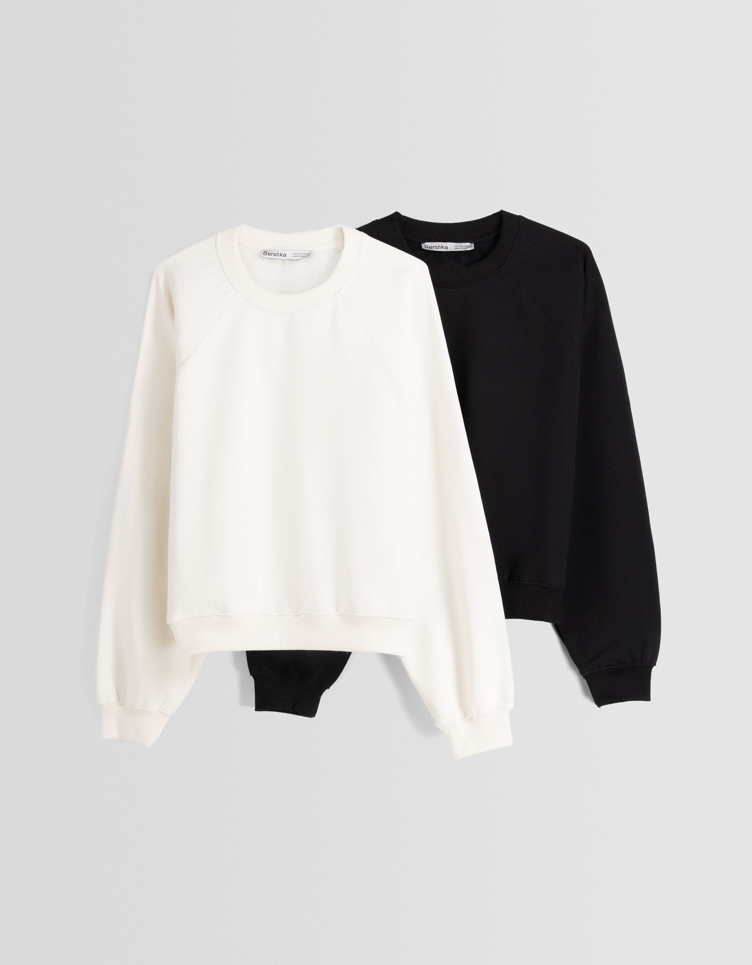 Women s Sweatshirts New Collection BERSHKA