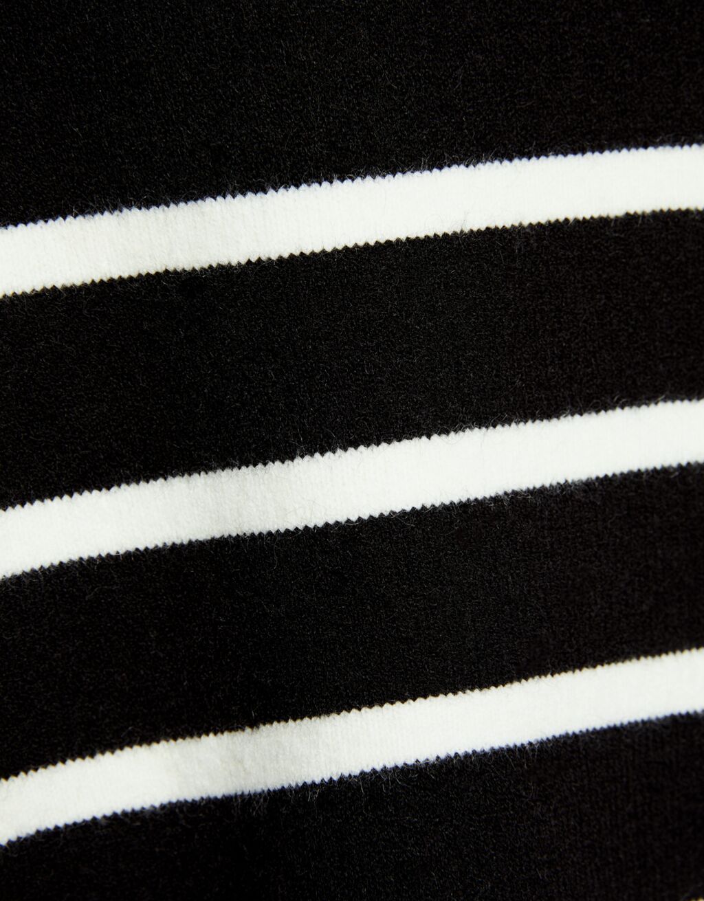 Pull col rond-Noir-5