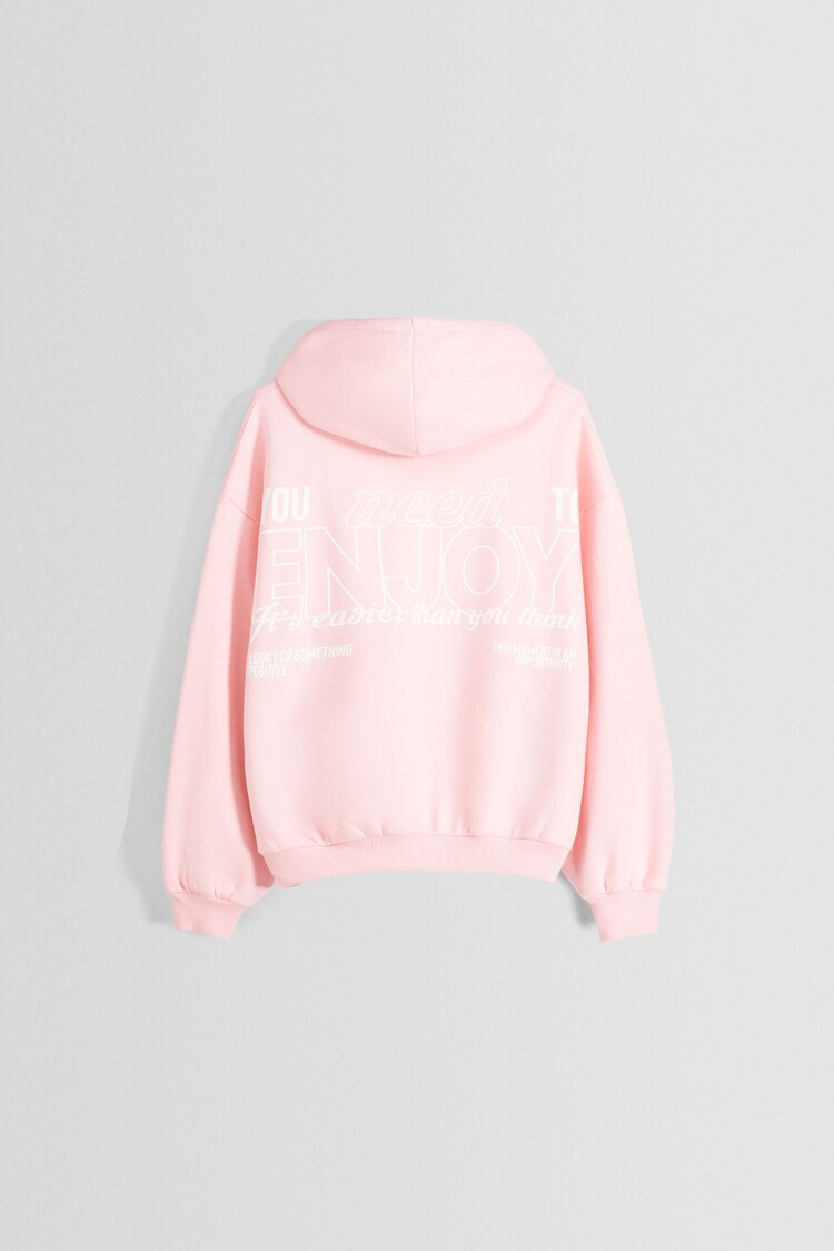 Printed oversize hoodie