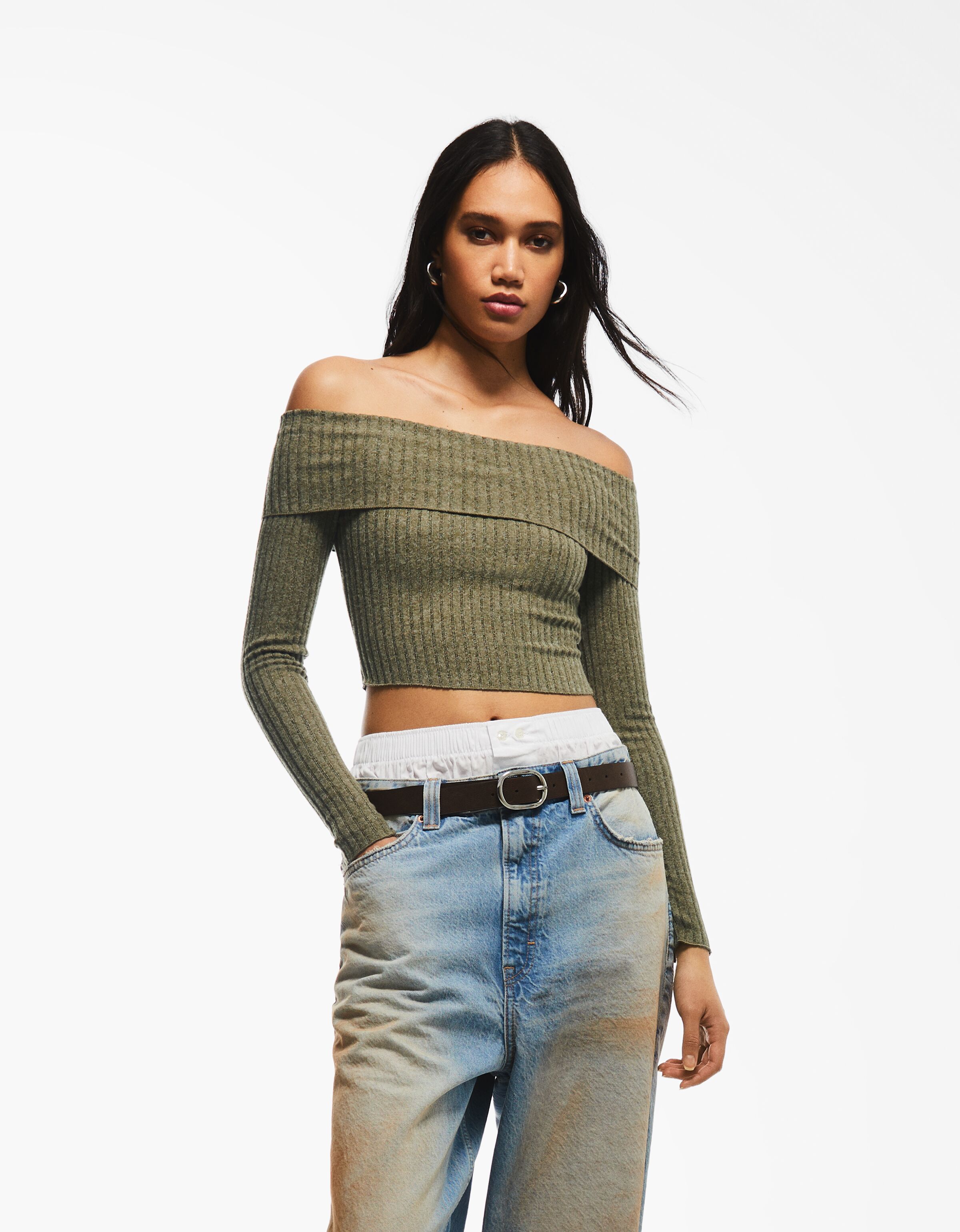 Bardot top forever 21 sales